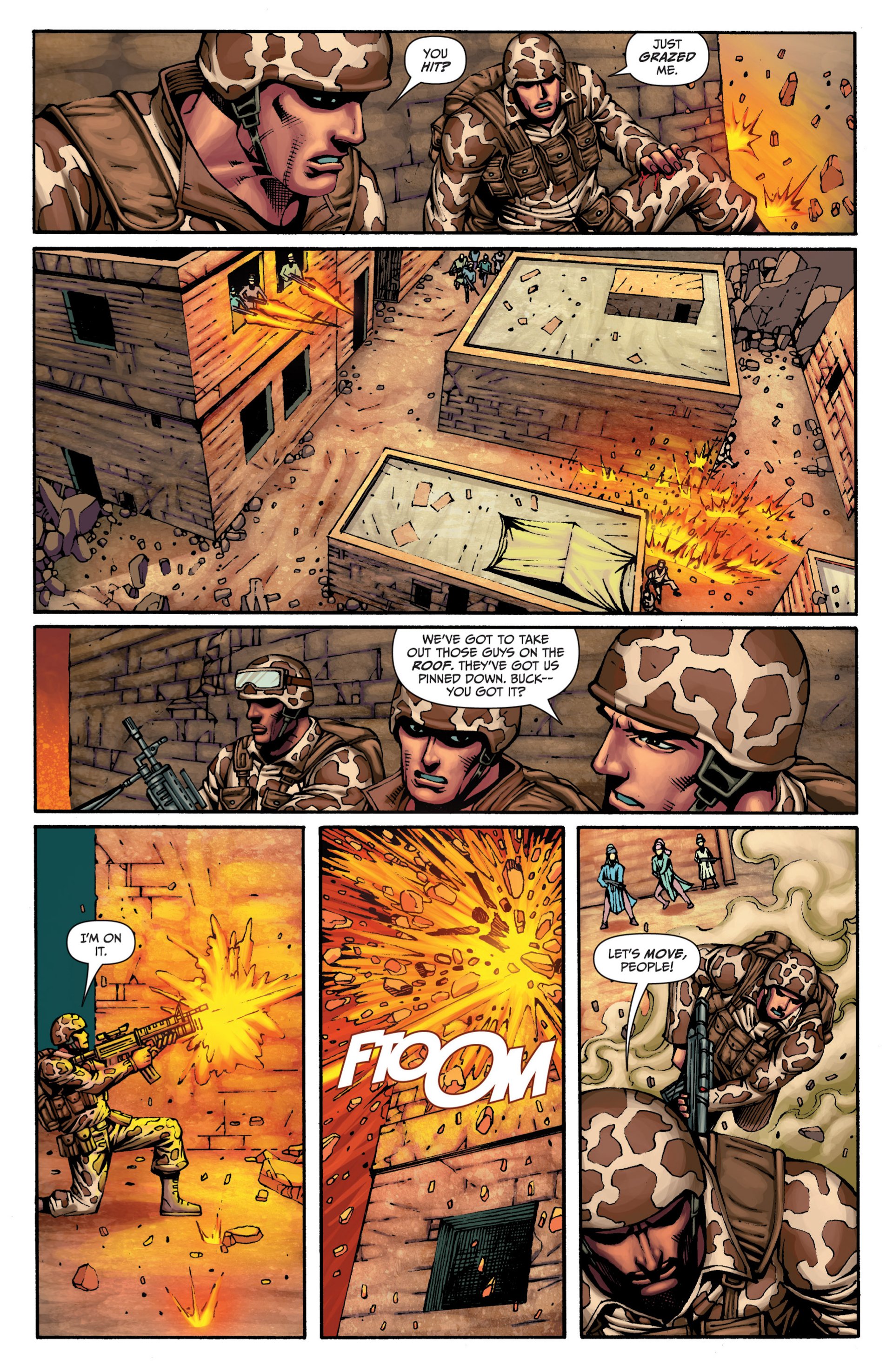 Read online Grimm Fairy Tales presents Wounded Warriors Special comic -  Issue # Full - 17