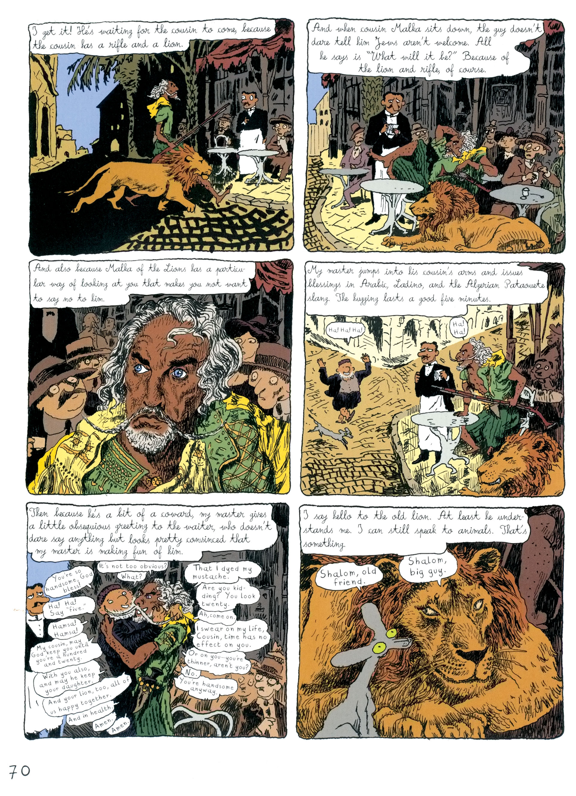 Read online The Rabbi's Cat comic -  Issue # TPB 1 (Part 1) - 77