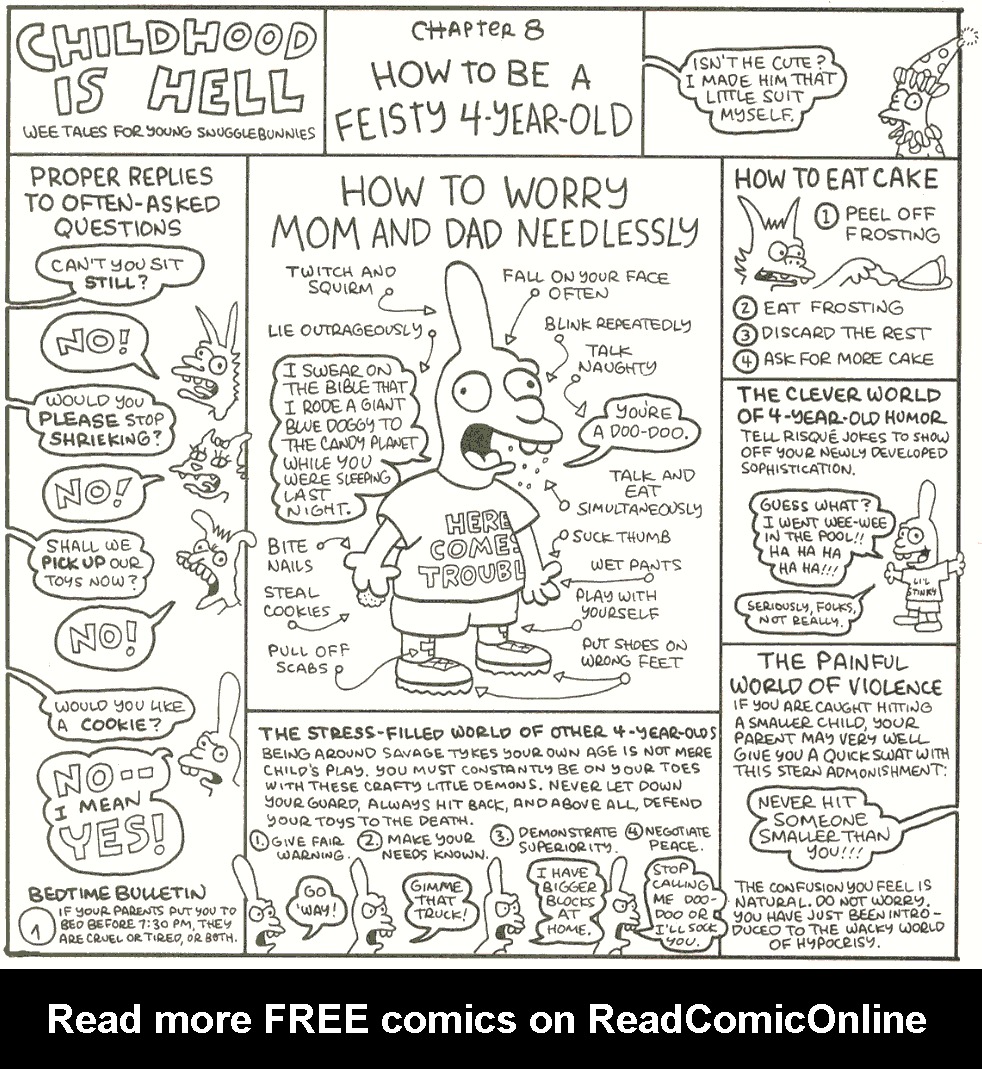Read online Life In Hell comic -  Issue # TPB Childhood Is Hell - 12