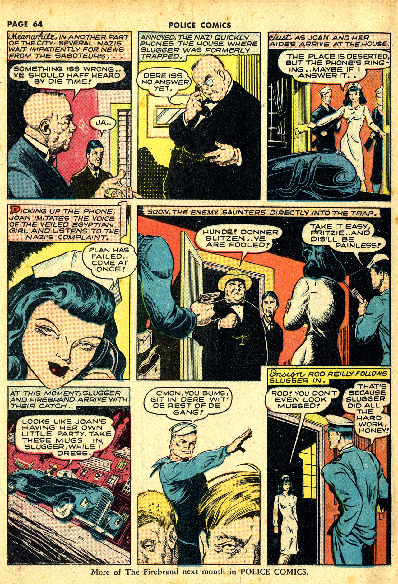 Read online Police Comics comic -  Issue #10 - 67
