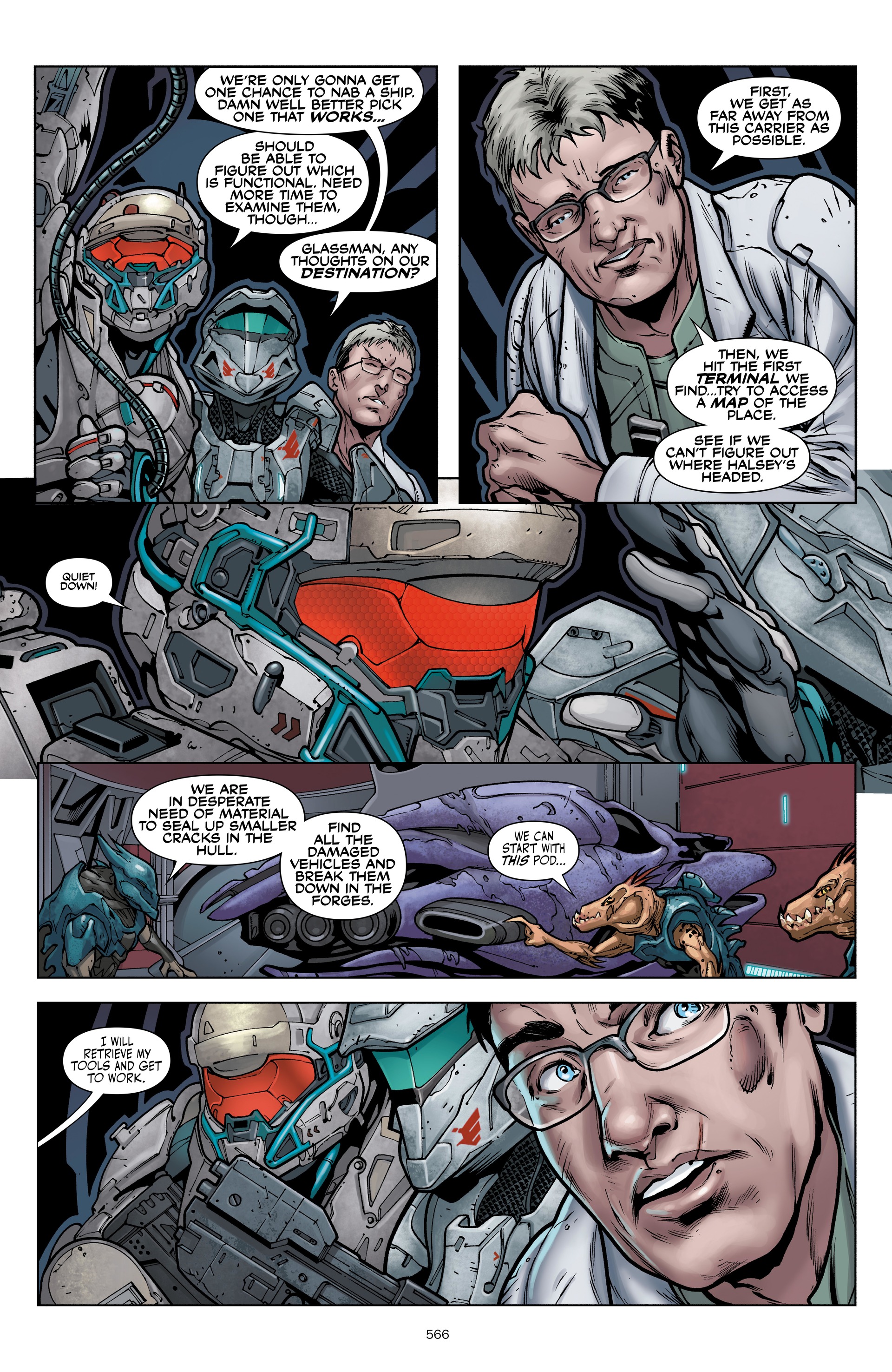 Read online Halo: Initiation and Escalation comic -  Issue # TPB (Part 6) - 59