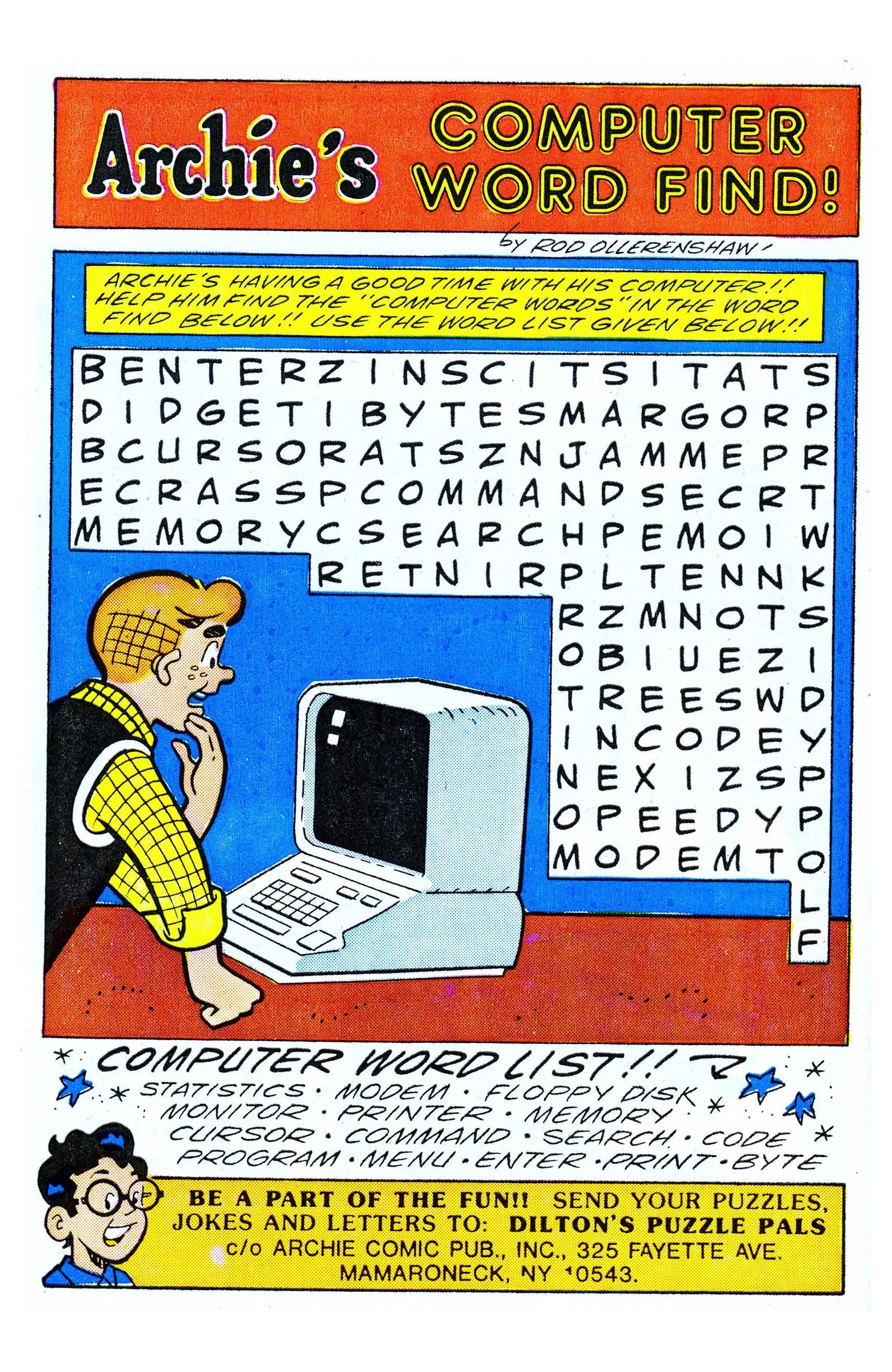 Read online Archie (1960) comic -  Issue #344 - 8