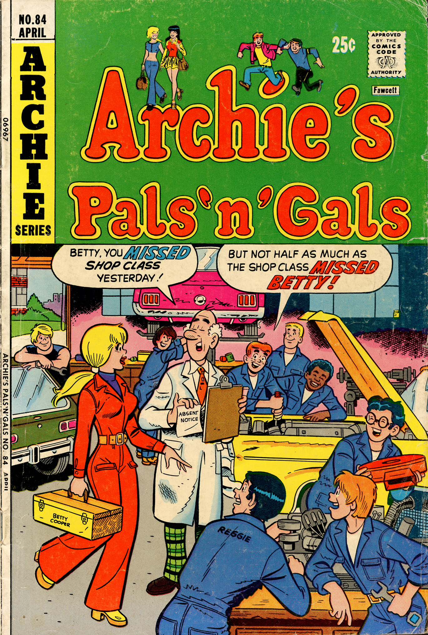 Read online Archie's Pals 'N' Gals (1952) comic -  Issue #84 - 1