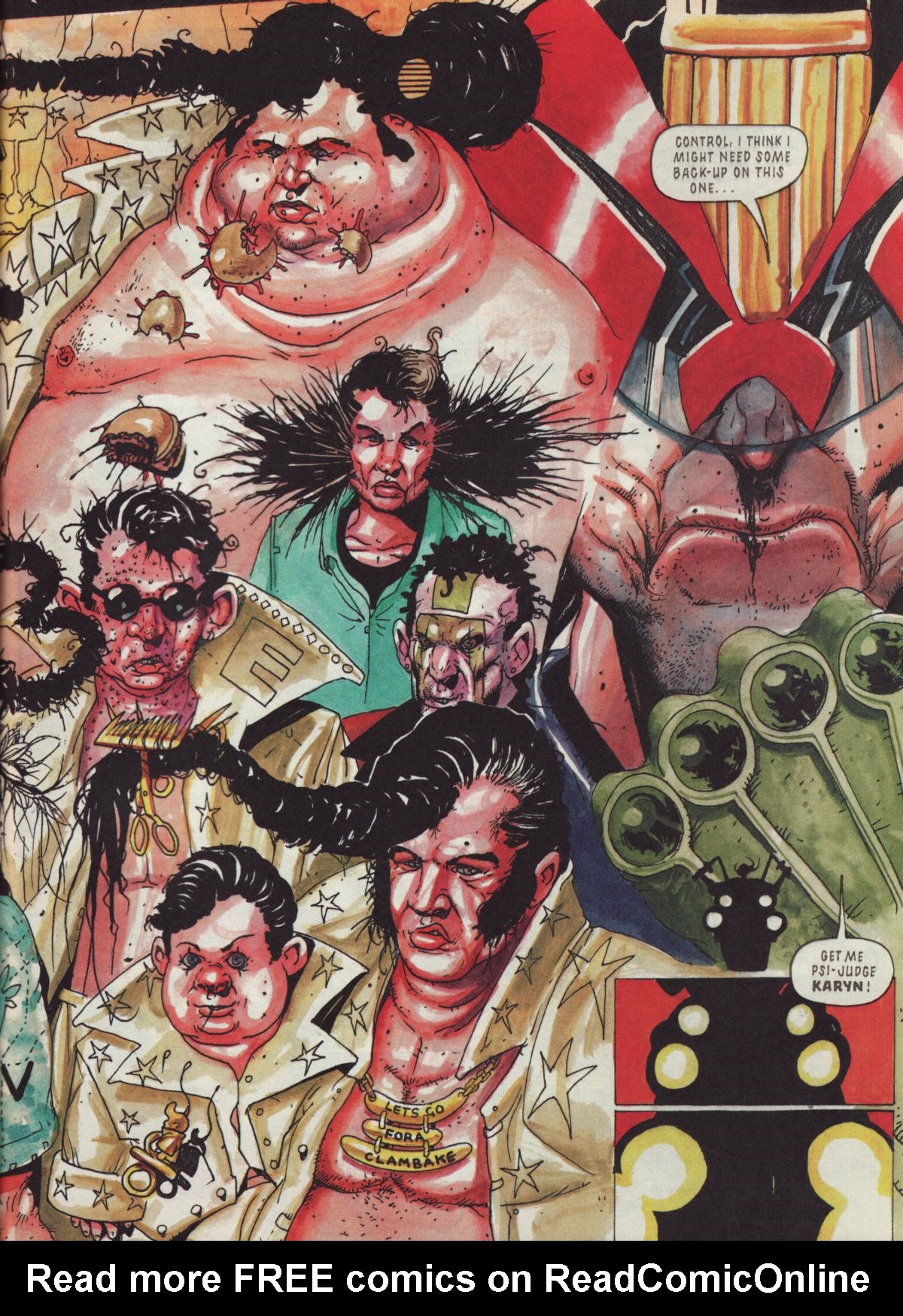 Read online Judge Dredd: The Megazine (vol. 2) comic -  Issue #25 - 39
