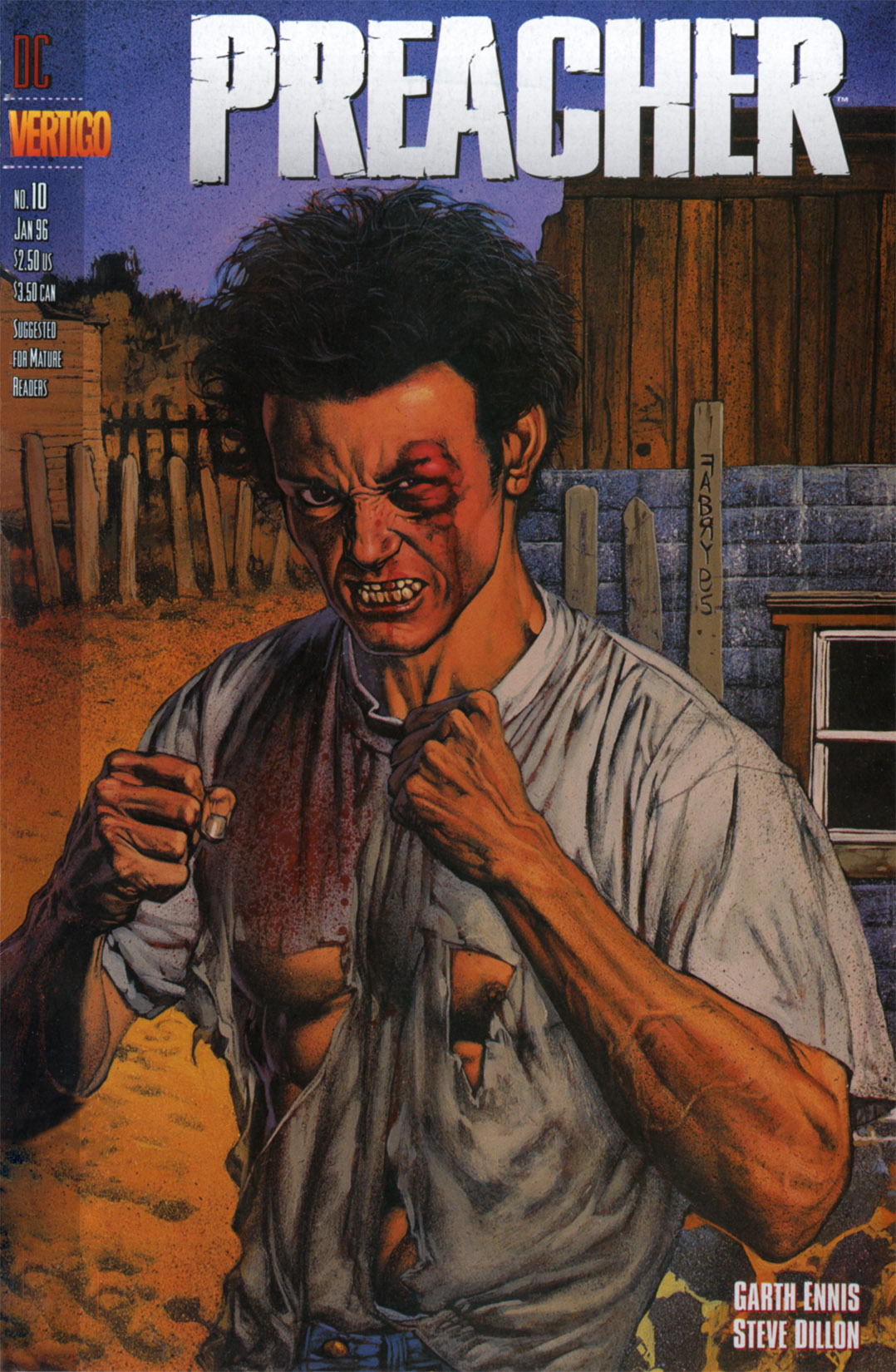 Read online Preacher comic -  Issue #10 - 1
