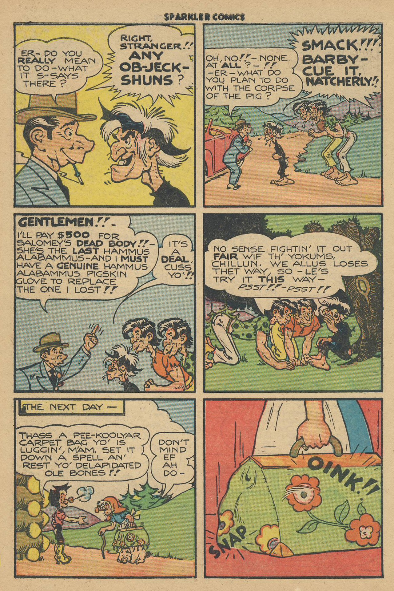 Read online Sparkler Comics comic -  Issue #77 - 12