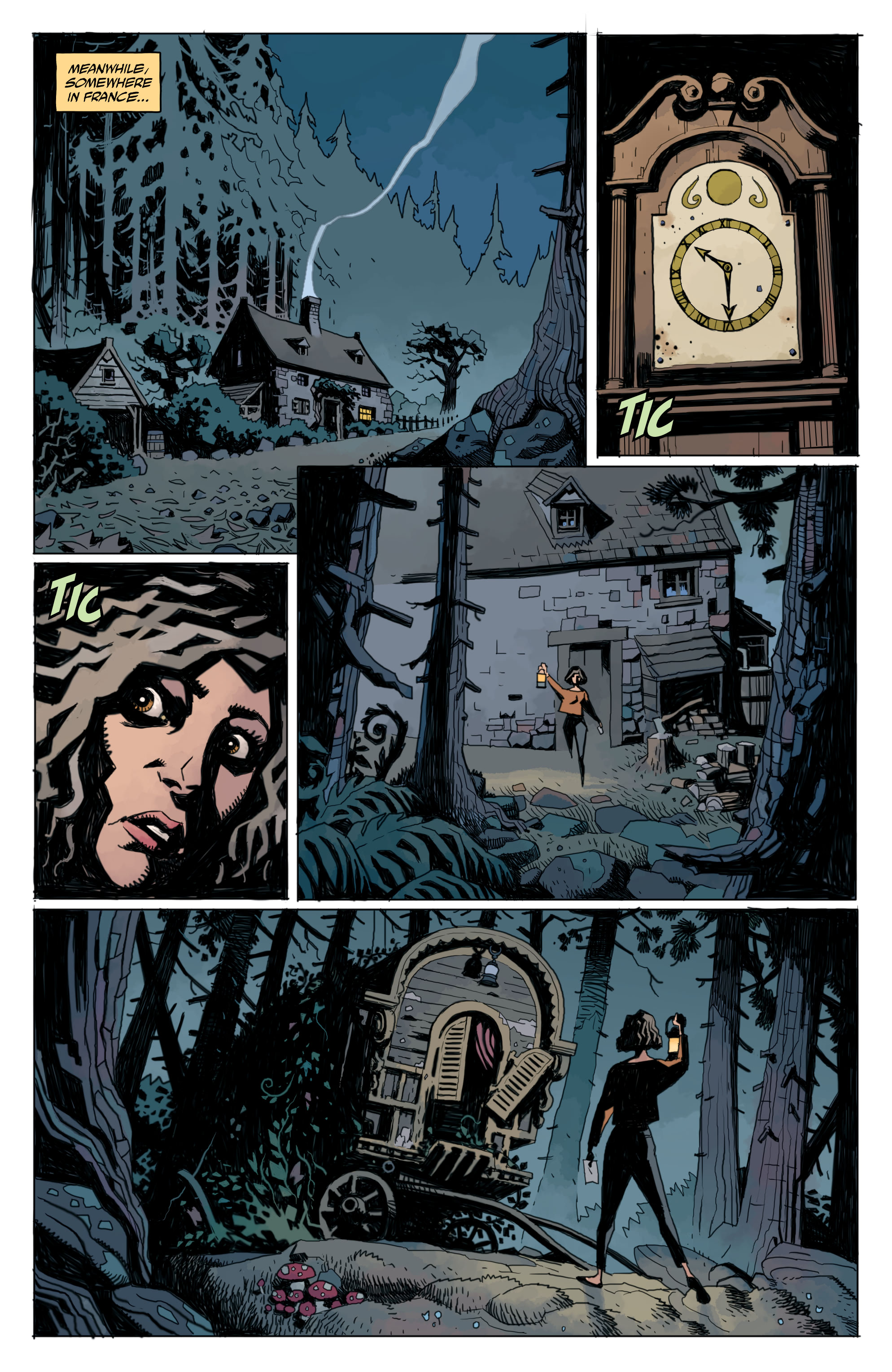 Read online Hellboy and the B.P.R.D.: Her Fatal Hour comic -  Issue # Full - 4