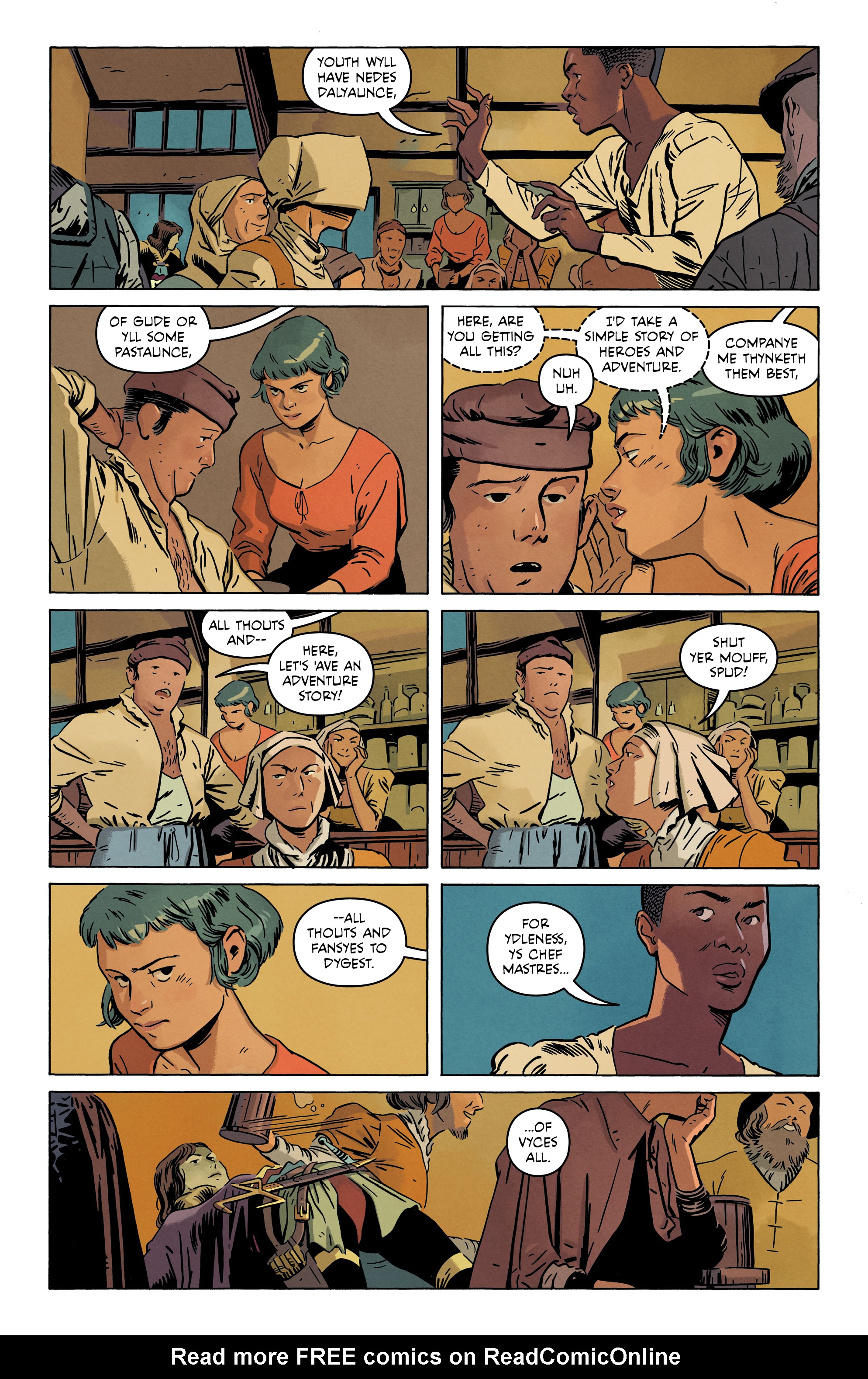 Read online Gospel comic -  Issue #3 - 17