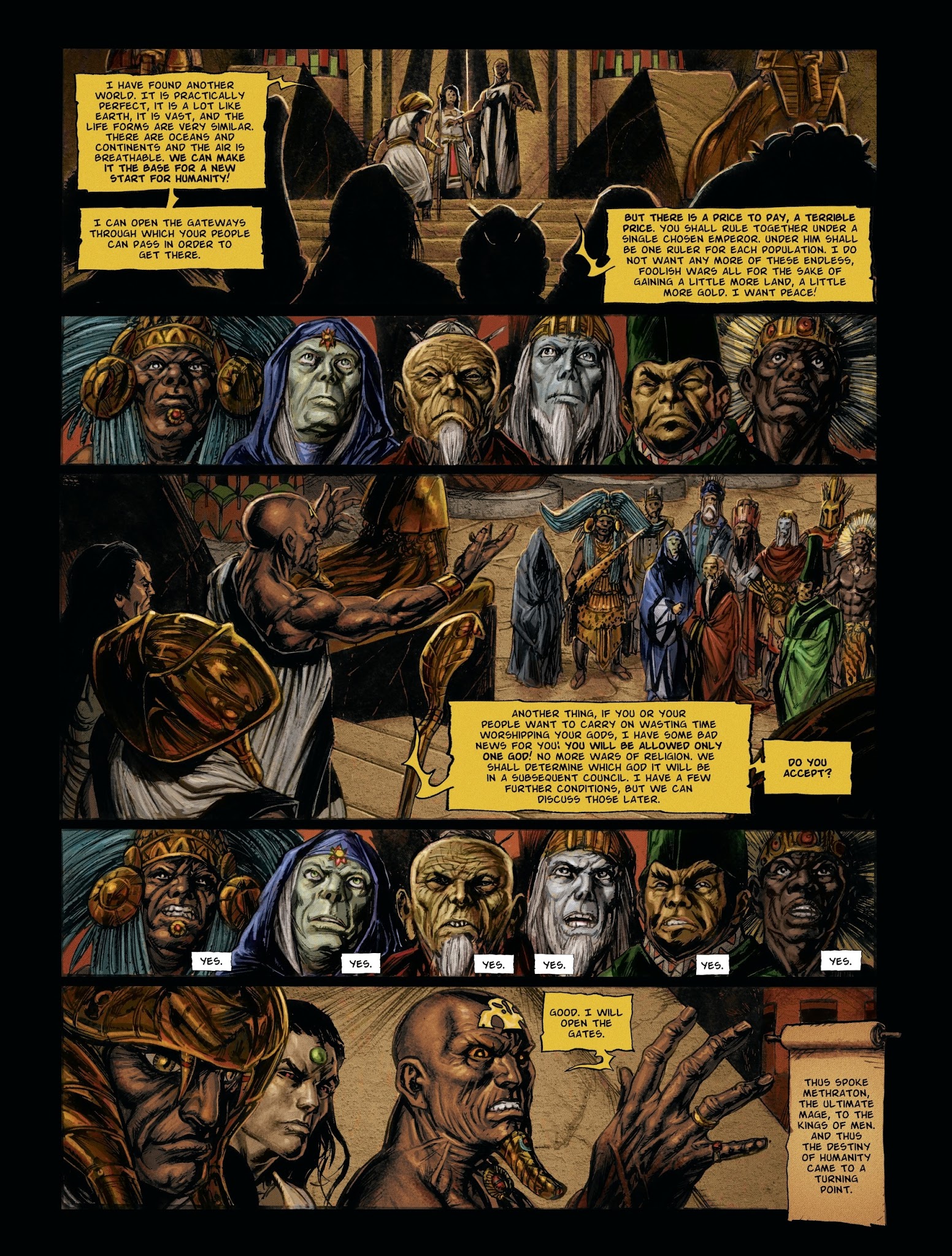 Read online The Black Moon Chronicles comic -  Issue #14 - 17