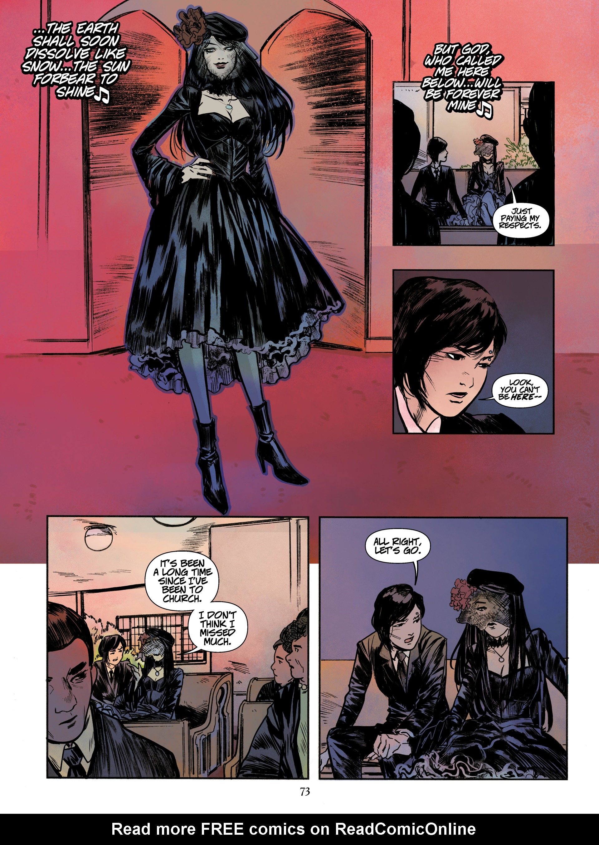 Read online Carmilla: The First Vampire comic -  Issue # TPB - 74