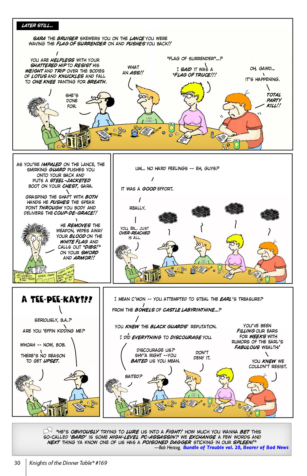 Read online Knights of the Dinner Table comic -  Issue #169 - 32