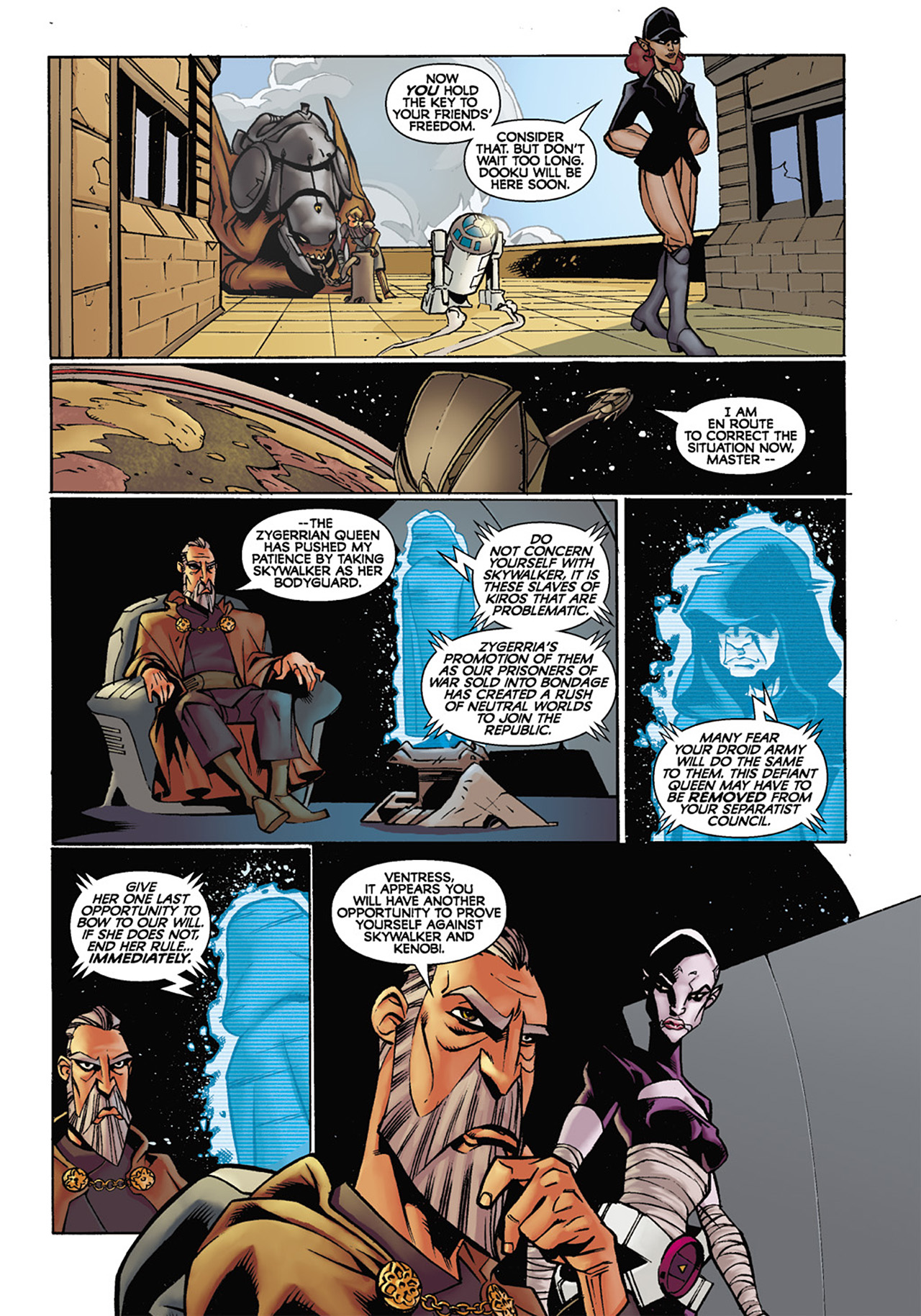 Read online Star Wars: The Clone Wars comic -  Issue #5 - 10