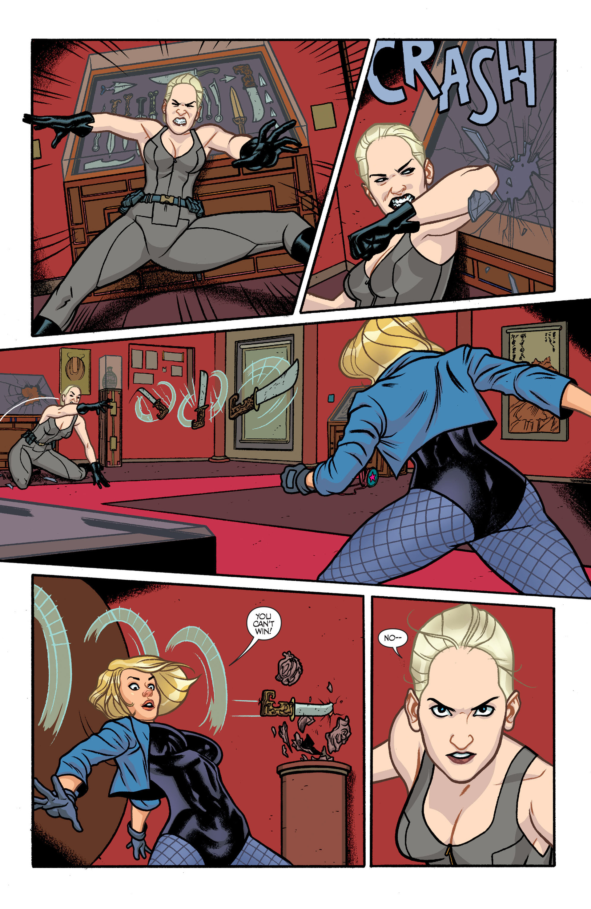 Read online Black Canary and Zatanna: Bloodspell comic -  Issue # Full - 20
