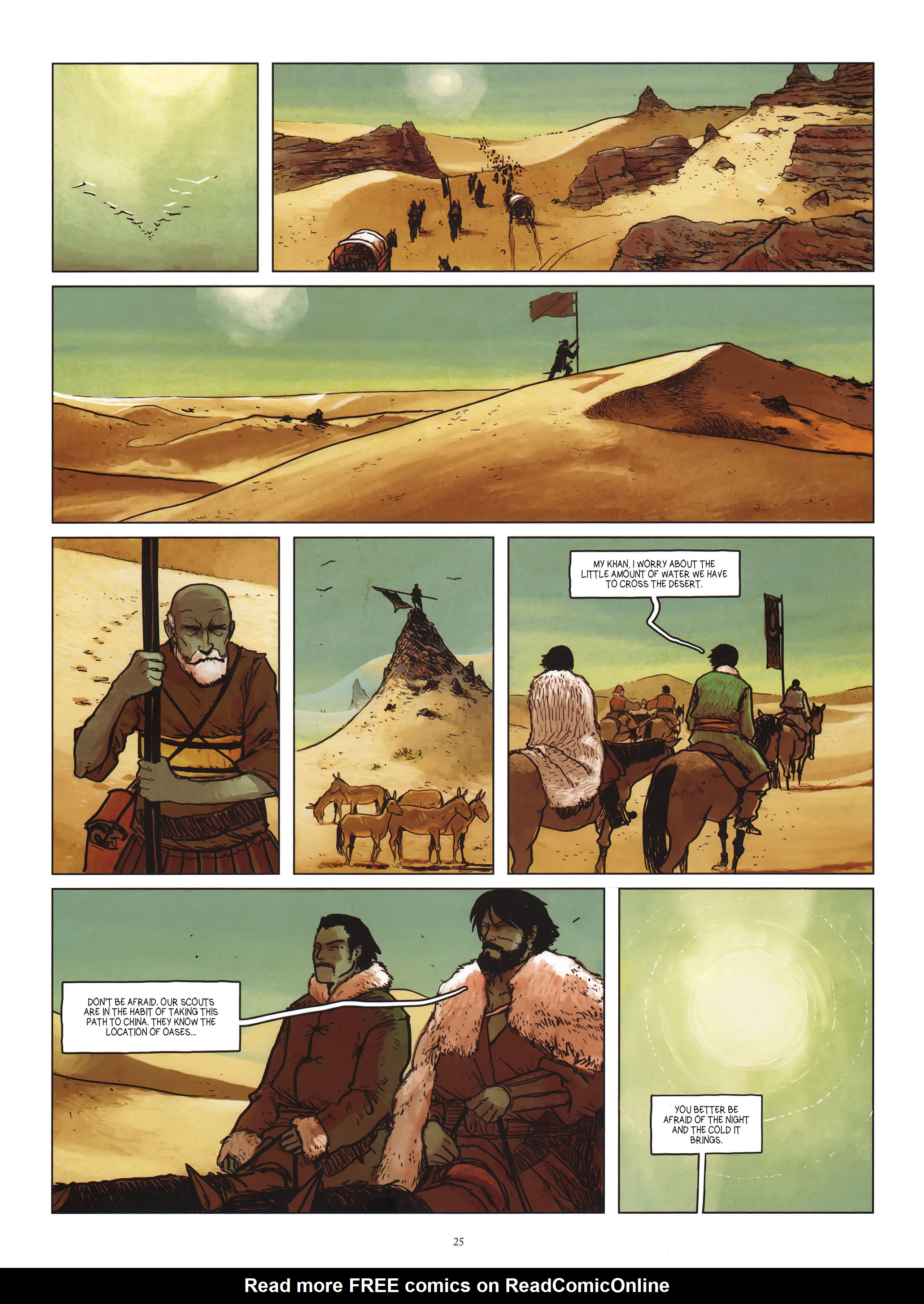 Read online Temujin comic -  Issue #2 - 27