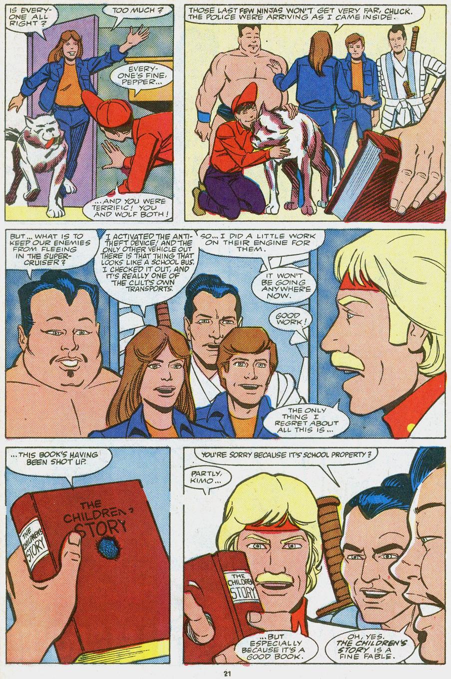 Chuck Norris and the Karate Kommandos issue 1 - Page 22