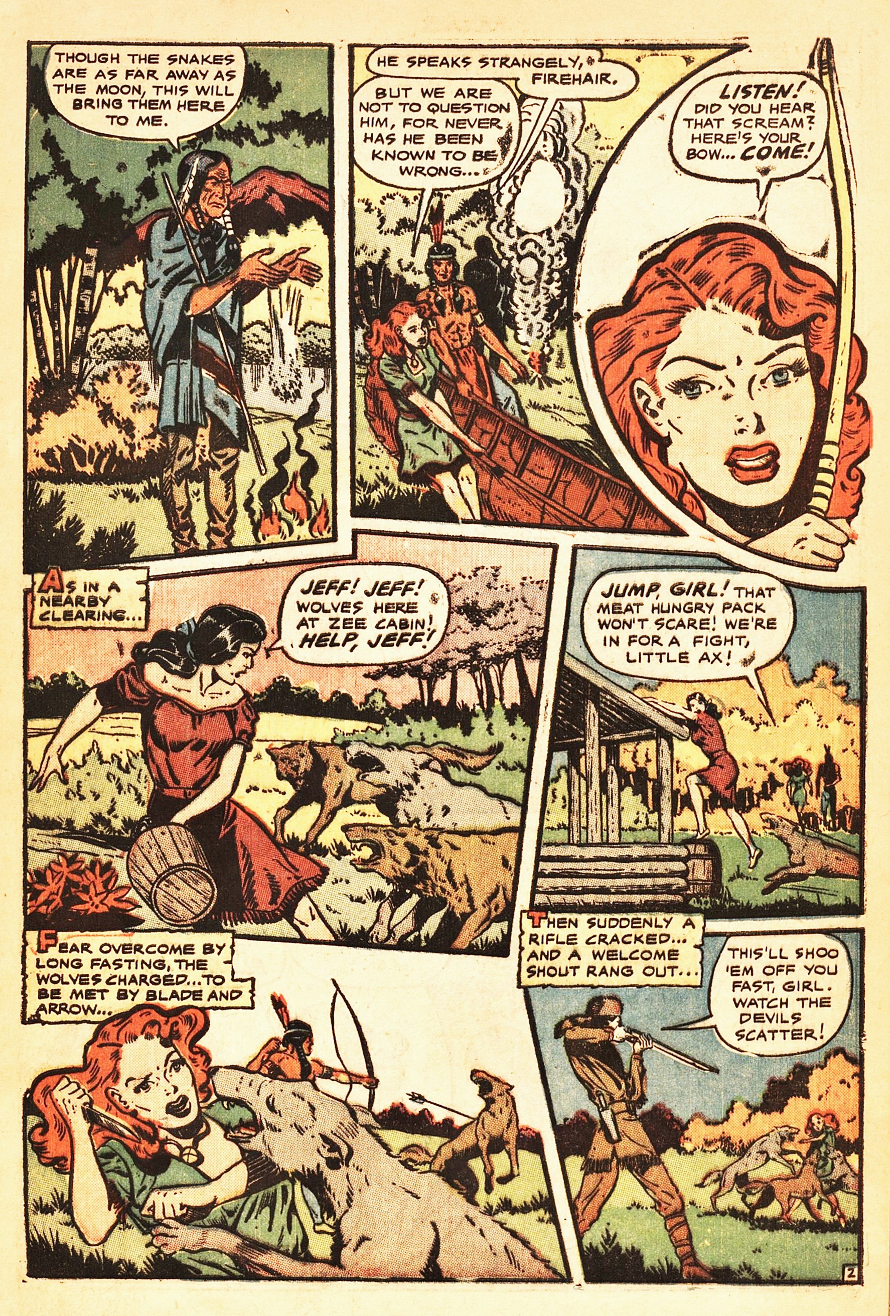 Read online Firehair (1951) comic -  Issue #9 - 5