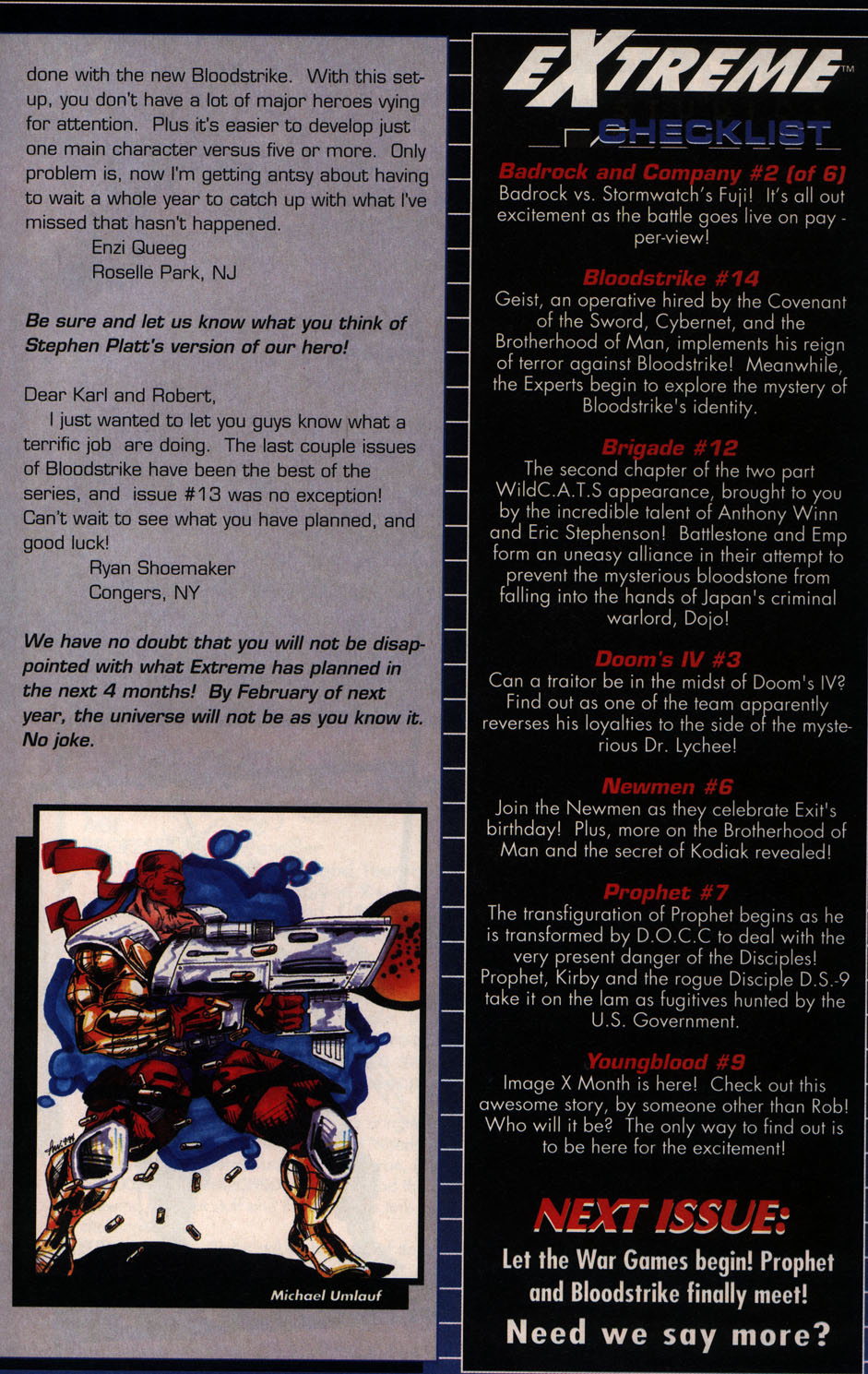 Read online Bloodstrike (1993) comic -  Issue #14 - 33