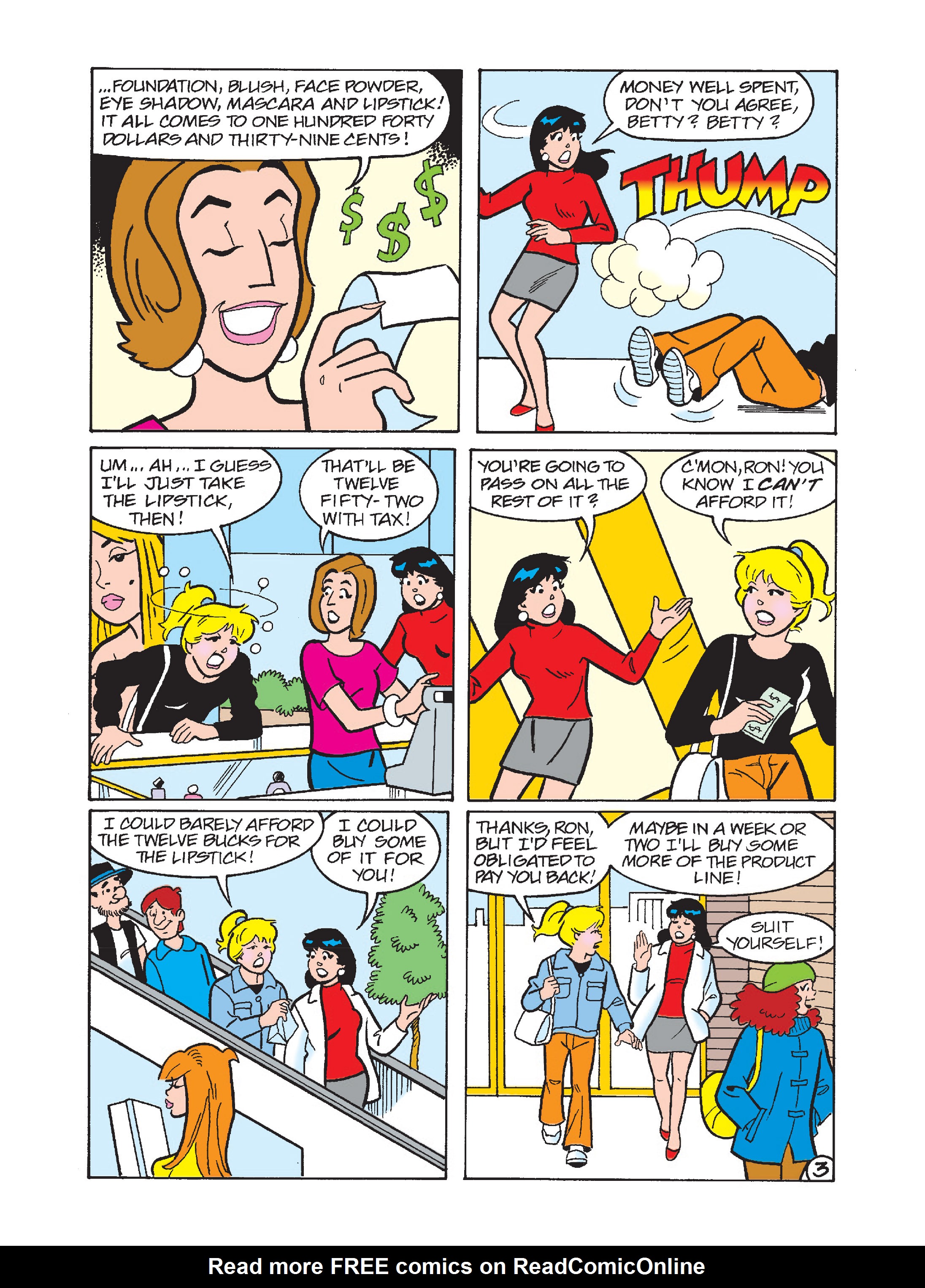 Read online Betty and Veronica Double Digest comic -  Issue #215 - 4
