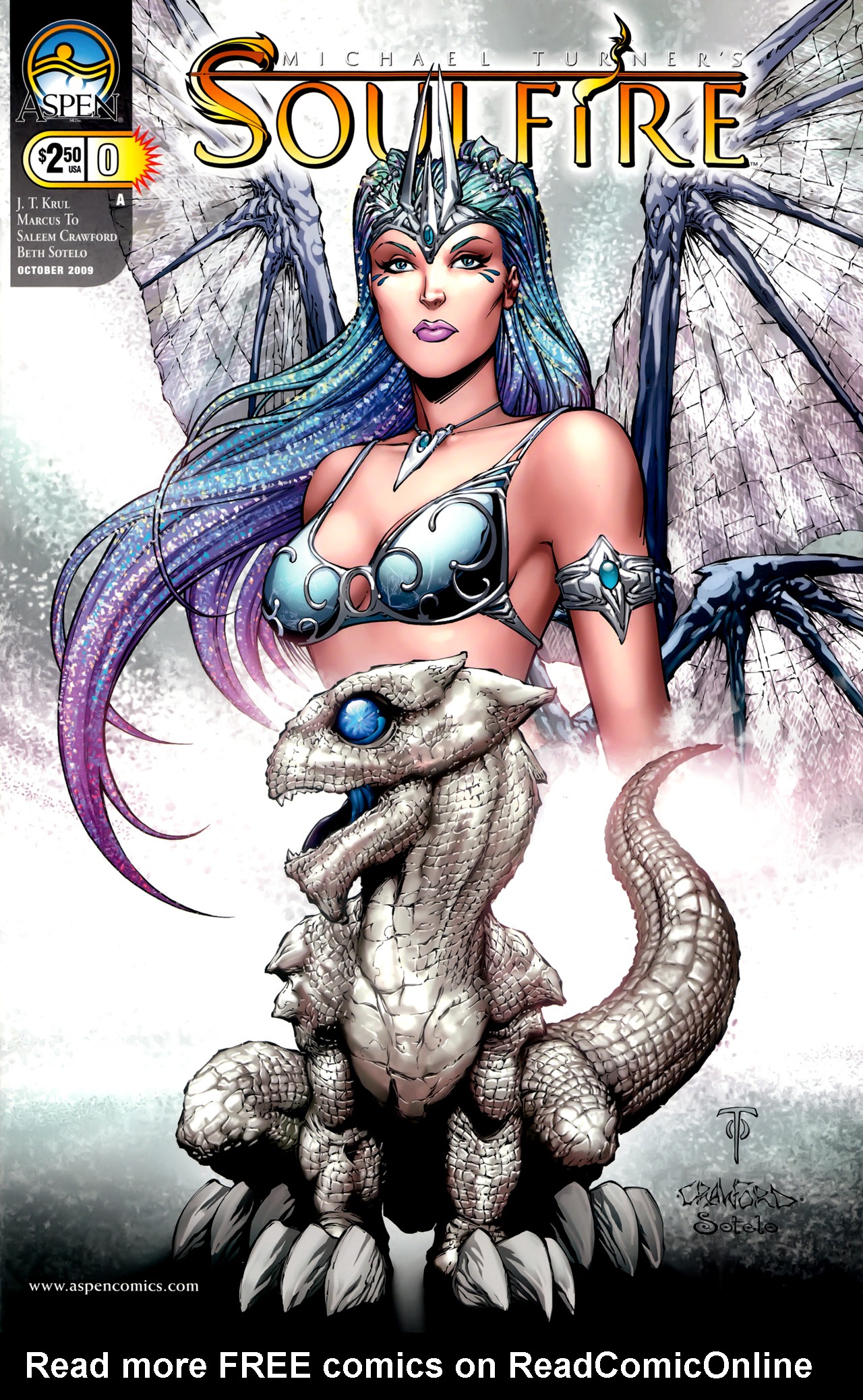 Read online Michael Turner's Soulfire (2009) comic -  Issue #0 - 1