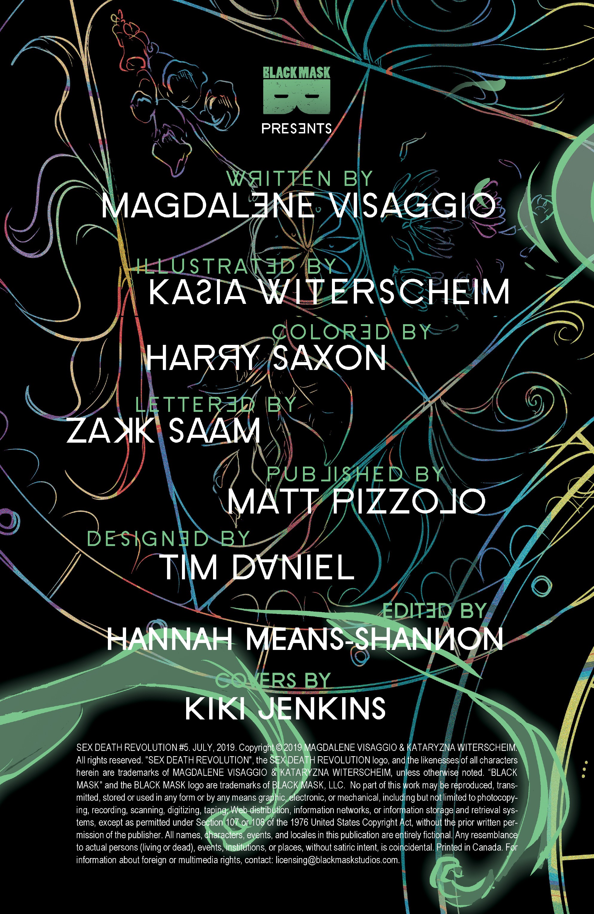 Read online Sex Death Revolution comic -  Issue #5 - 2