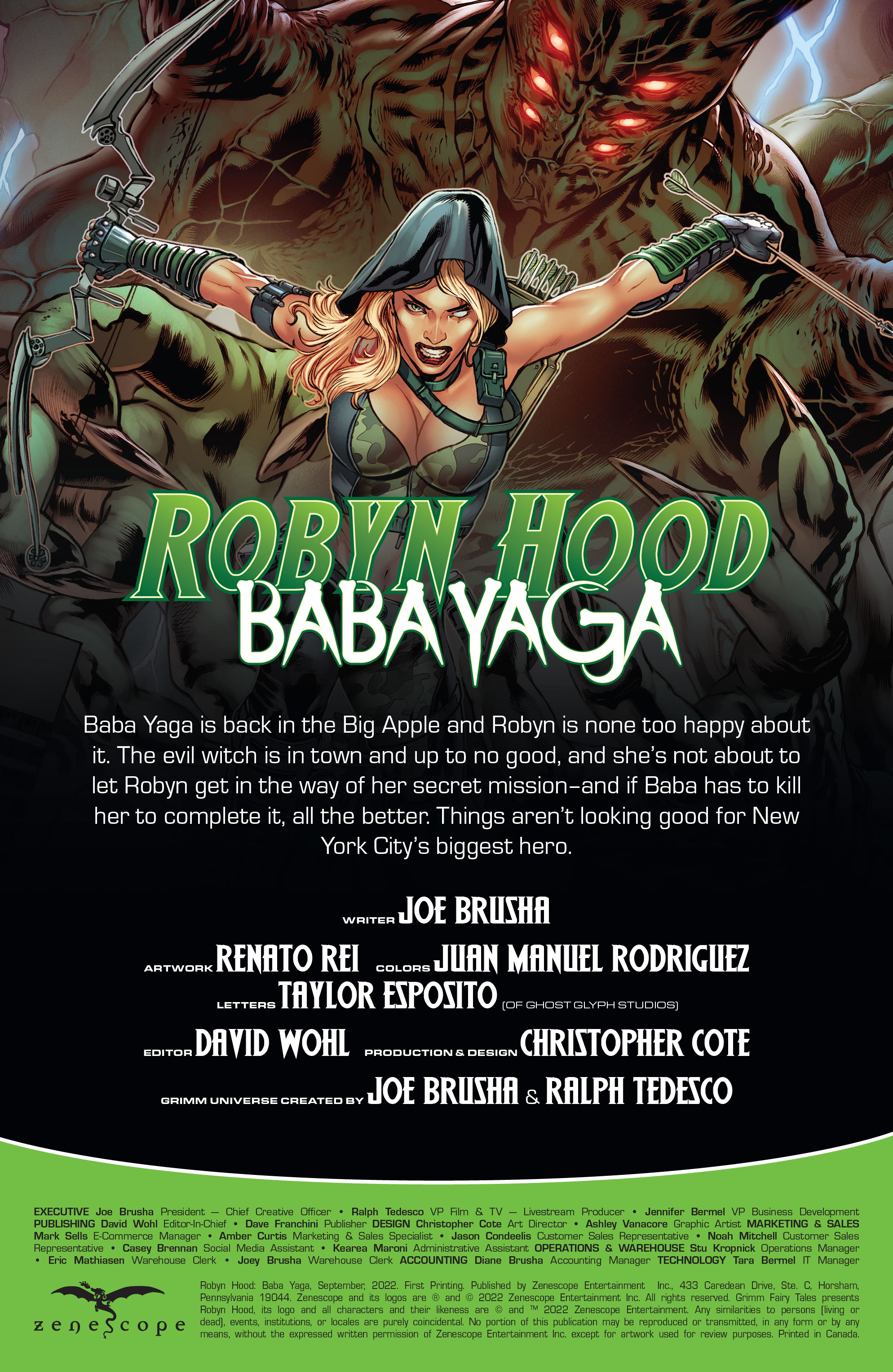 Read online Robyn Hood: Baba Yaga comic -  Issue # Full - 2