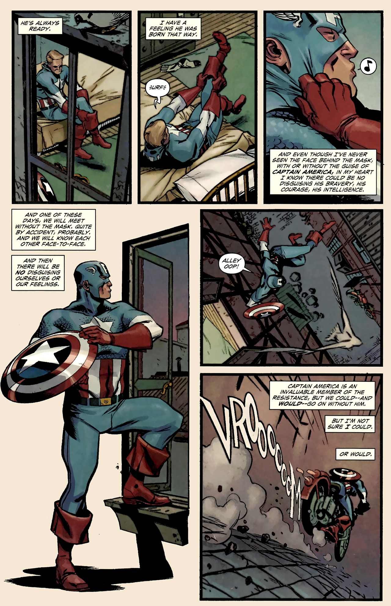 Captain America And The First Thirteen Full Page 4