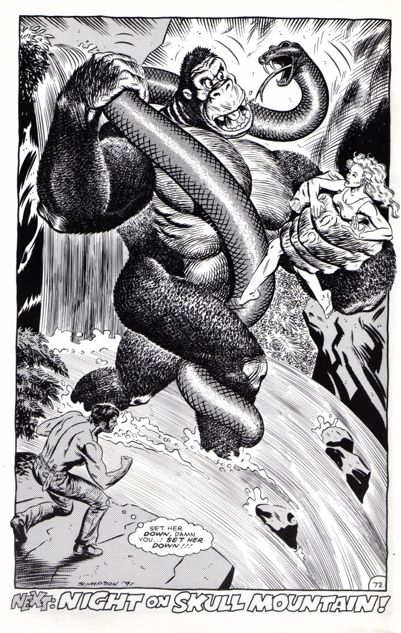 Read online King Kong (1991) comic -  Issue #3 - 21
