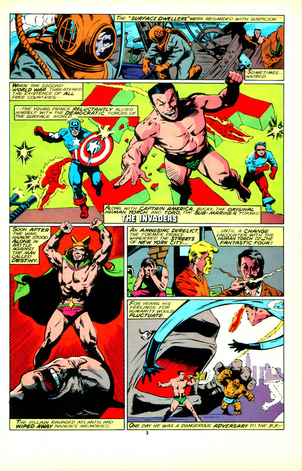 Read online Namor, The Sub-Mariner comic -  Issue # _Annual 1 - 4