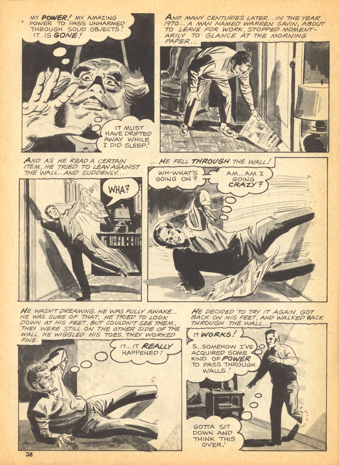 Read online Creepy (1964) comic -  Issue #40 - 38