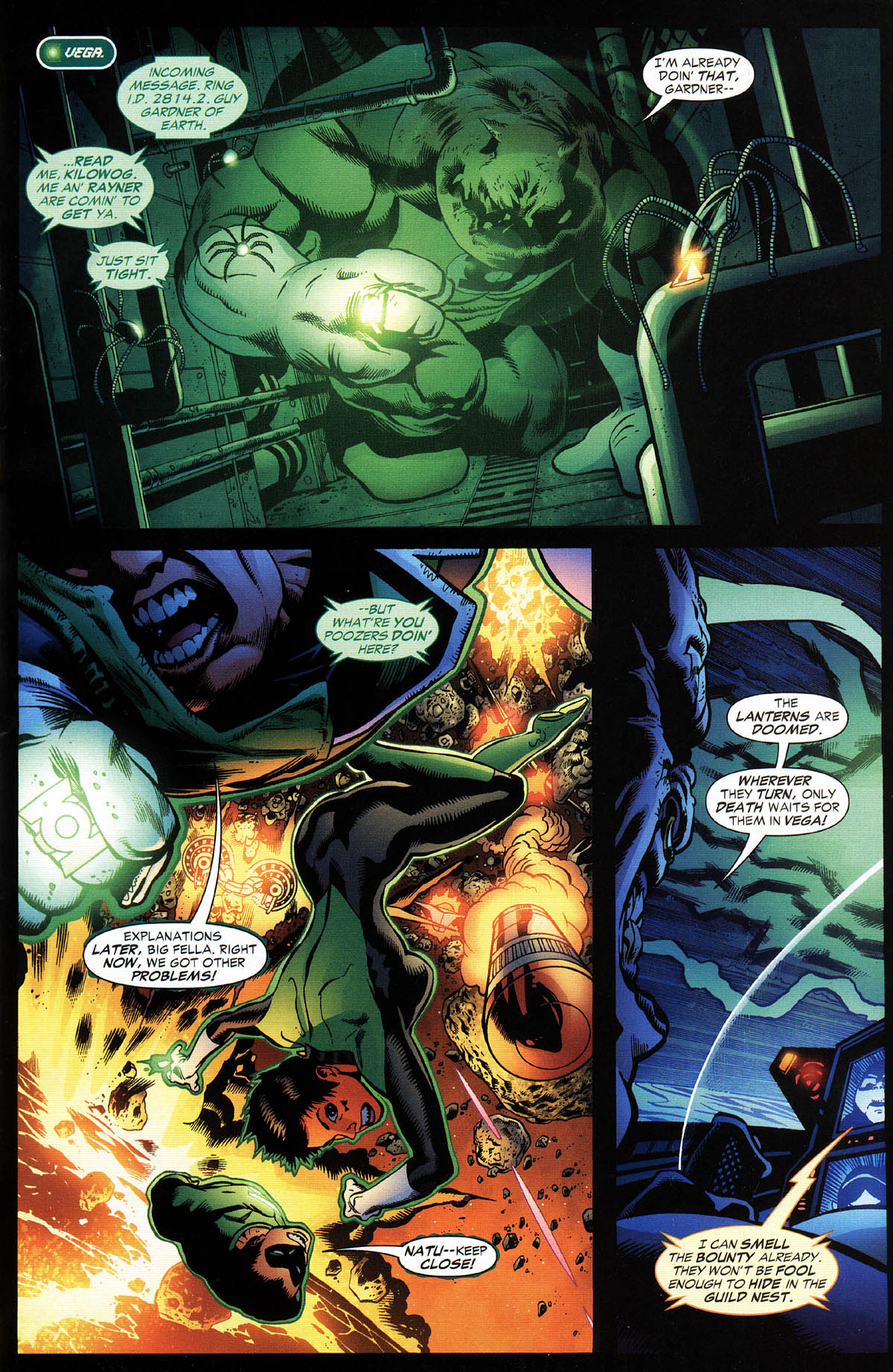 Read online Green Lantern Corps: Recharge comic -  Issue #4 - 2