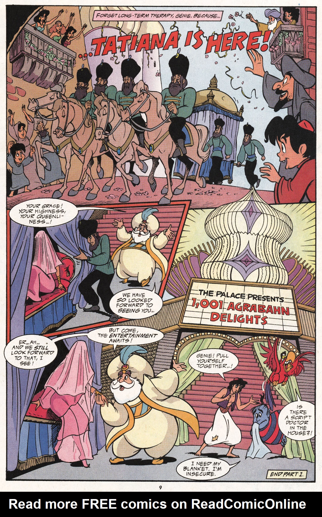 Read online Disney's Aladdin comic -  Issue #5 - 11
