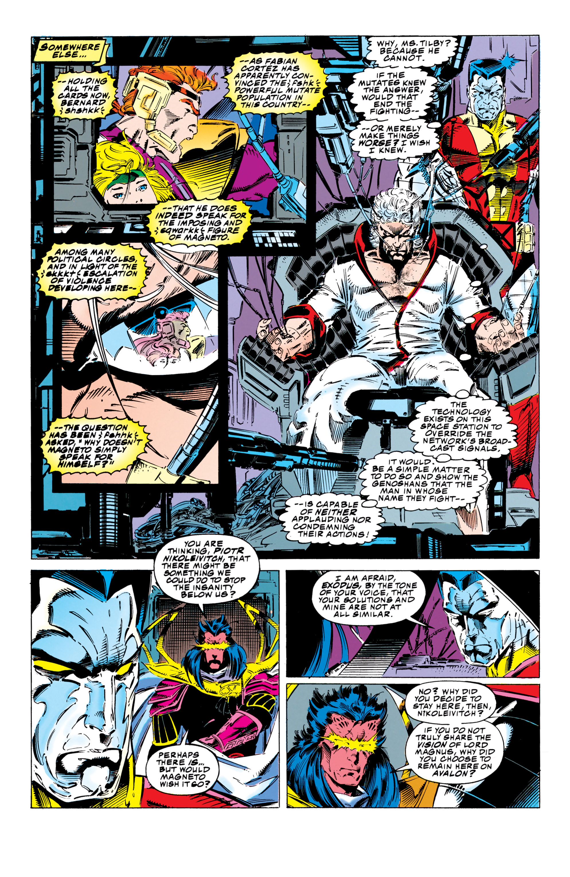 Read online Avengers: Avengers/X-Men - Bloodties comic -  Issue # TPB (Part 1) - 28