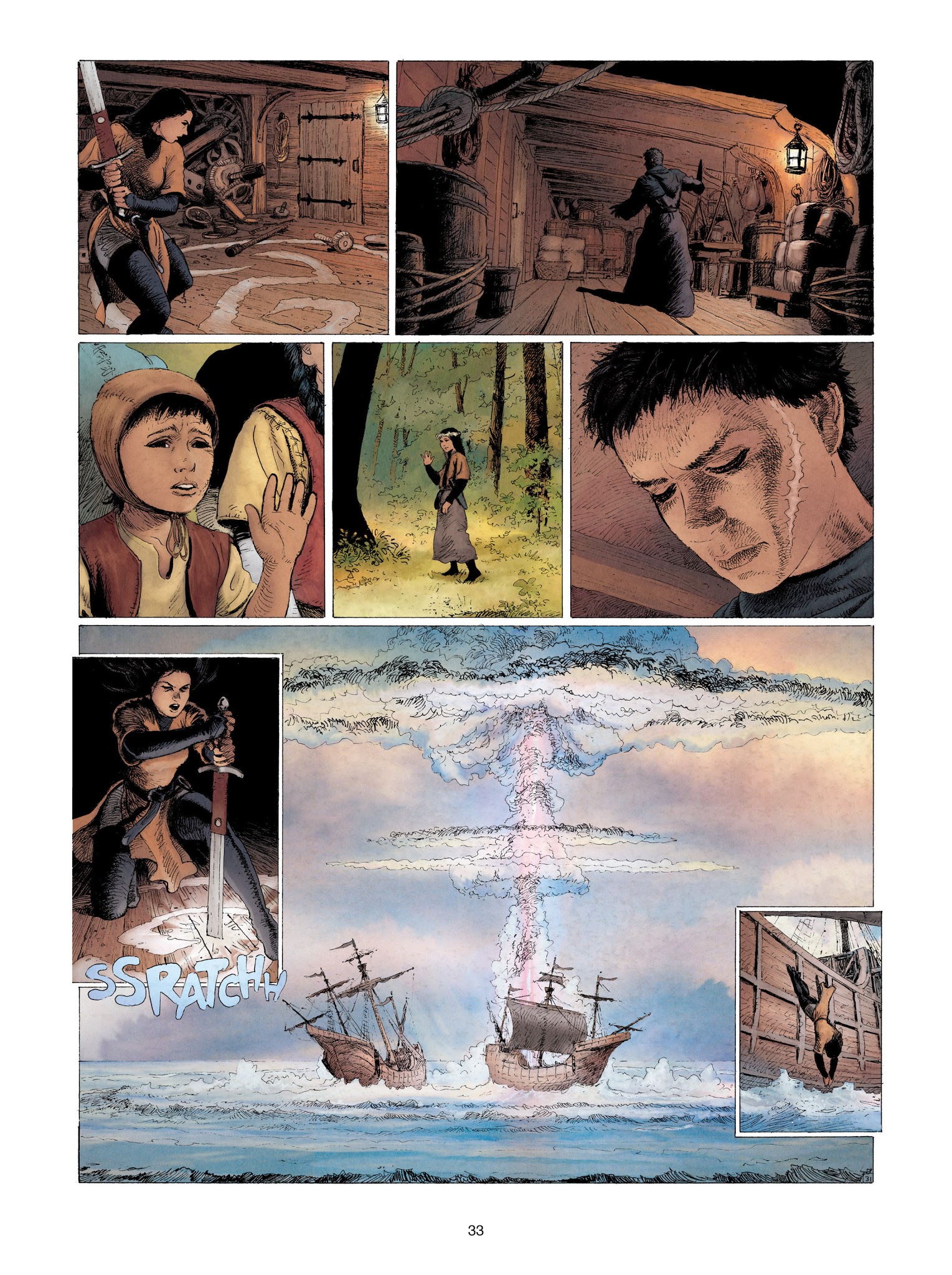 Read online Marie of the Dragons comic -  Issue #4 - 33