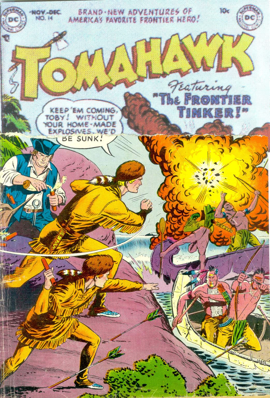 Read online Tomahawk comic -  Issue #14 - 2