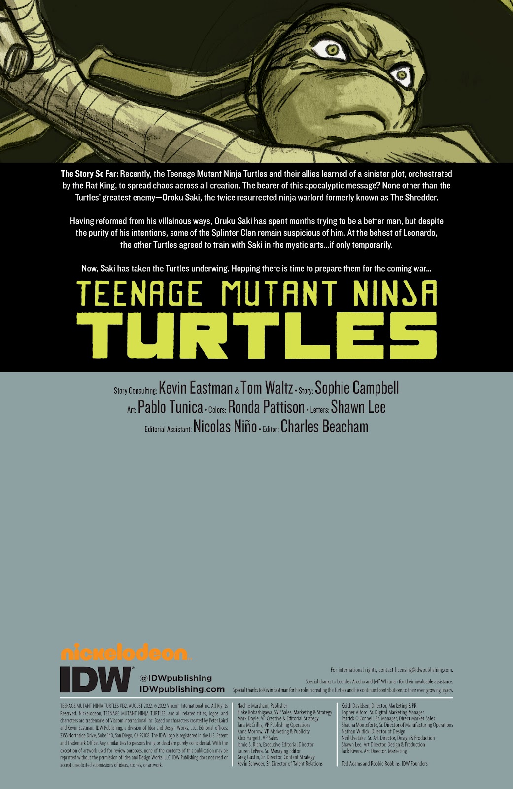 Teenage Mutant Ninja Turtles (2011) issue 132 - Page 2