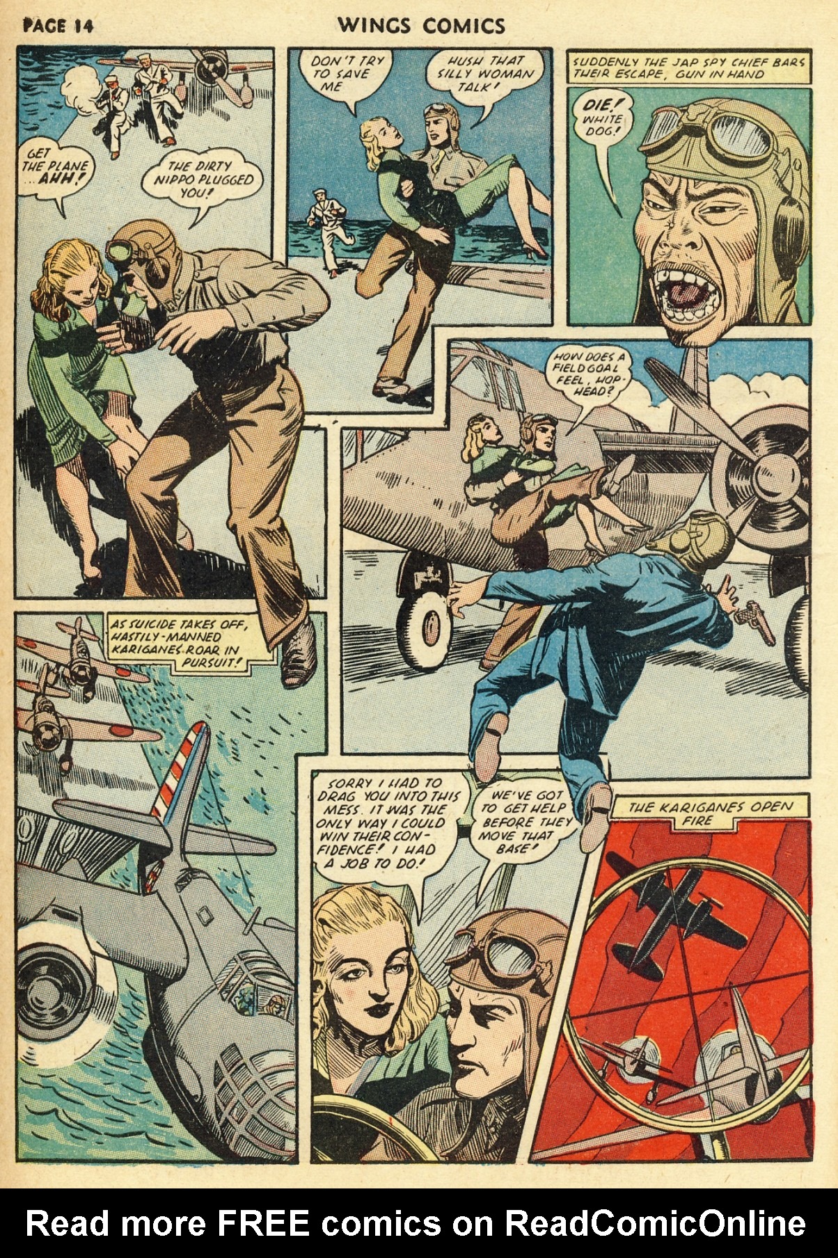 Read online Wings Comics comic -  Issue #23 - 16