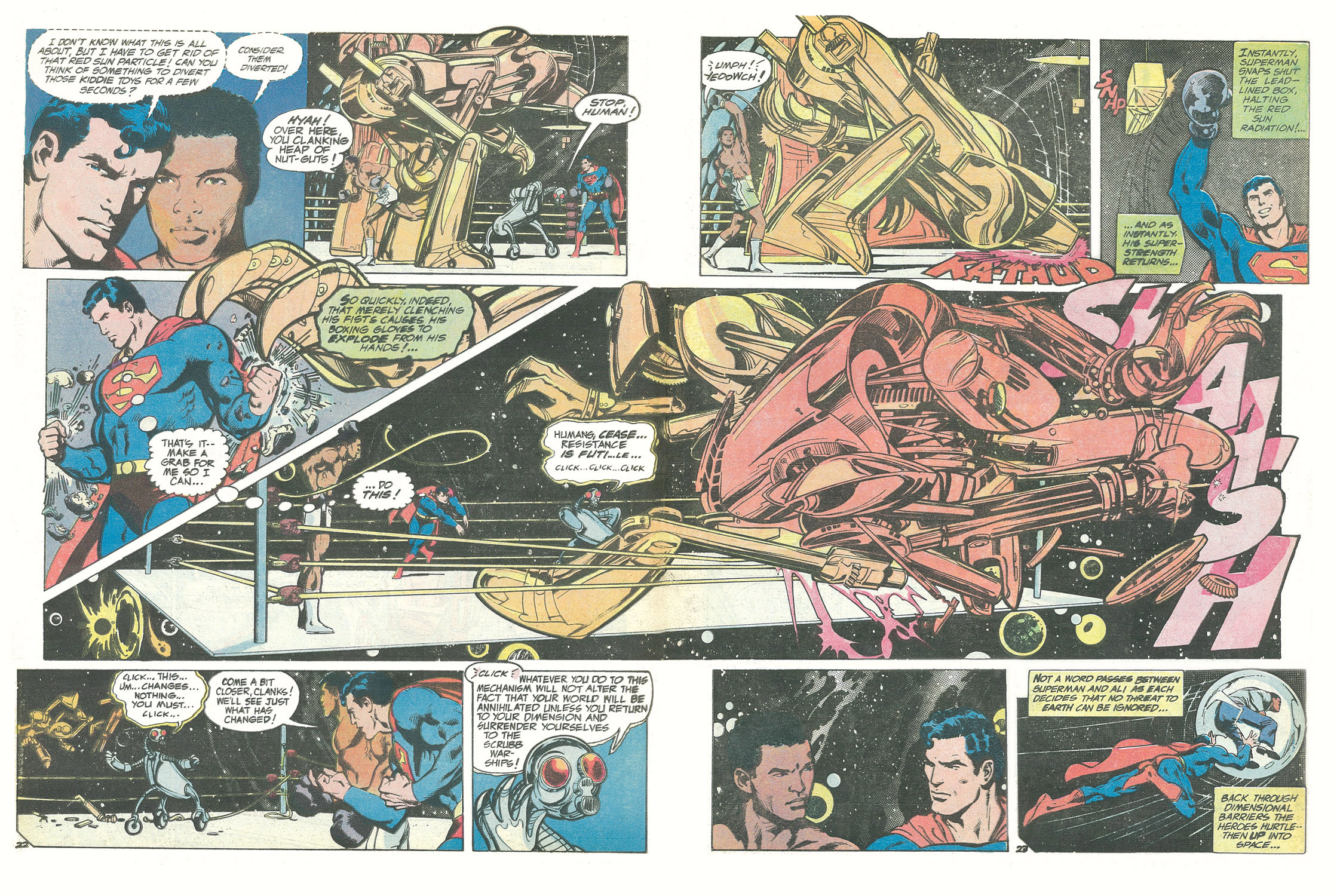Read online Superman vs Muhammad Ali (1978) comic -  Issue # Full - 22