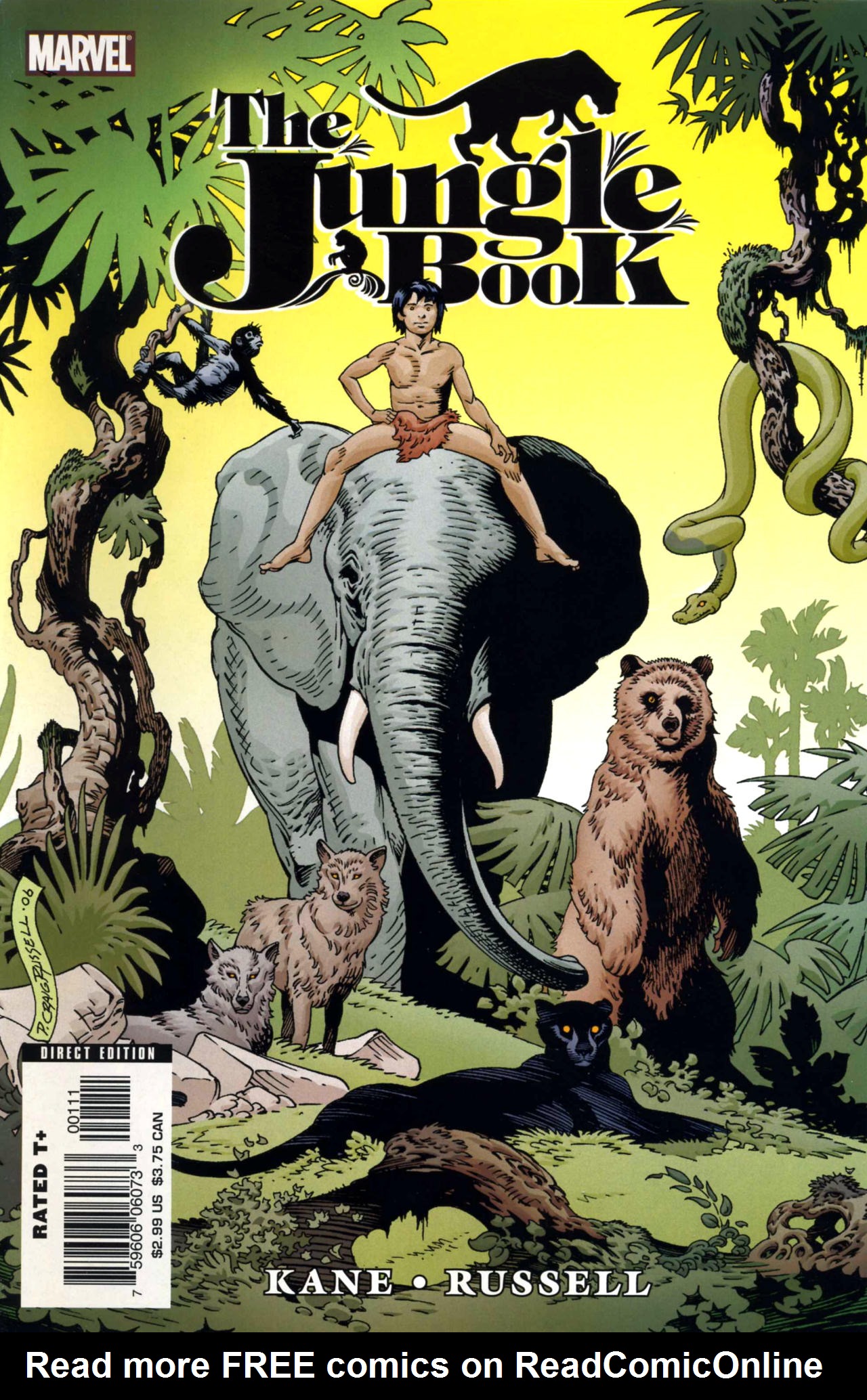 Read online Marvel Illustrated Jungle Book comic -  Issue # Full - 1
