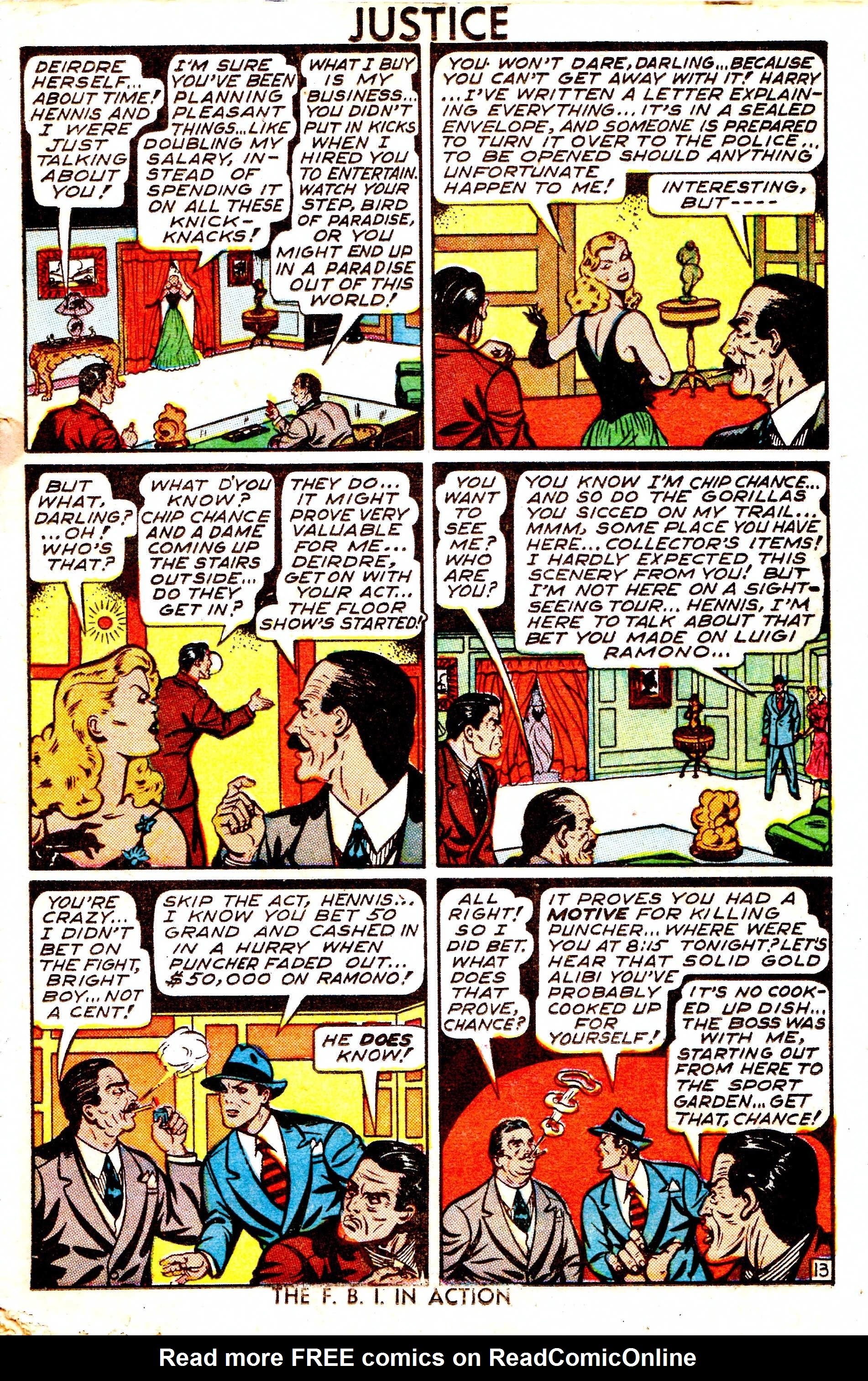 Read online Justice Comics (1947) comic -  Issue #1 - 14