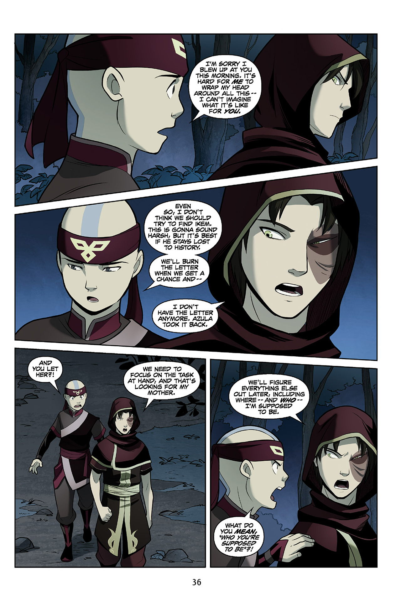 Read online Nickelodeon Avatar: The Last Airbender - The Search comic -  Issue # Part 2 - 37