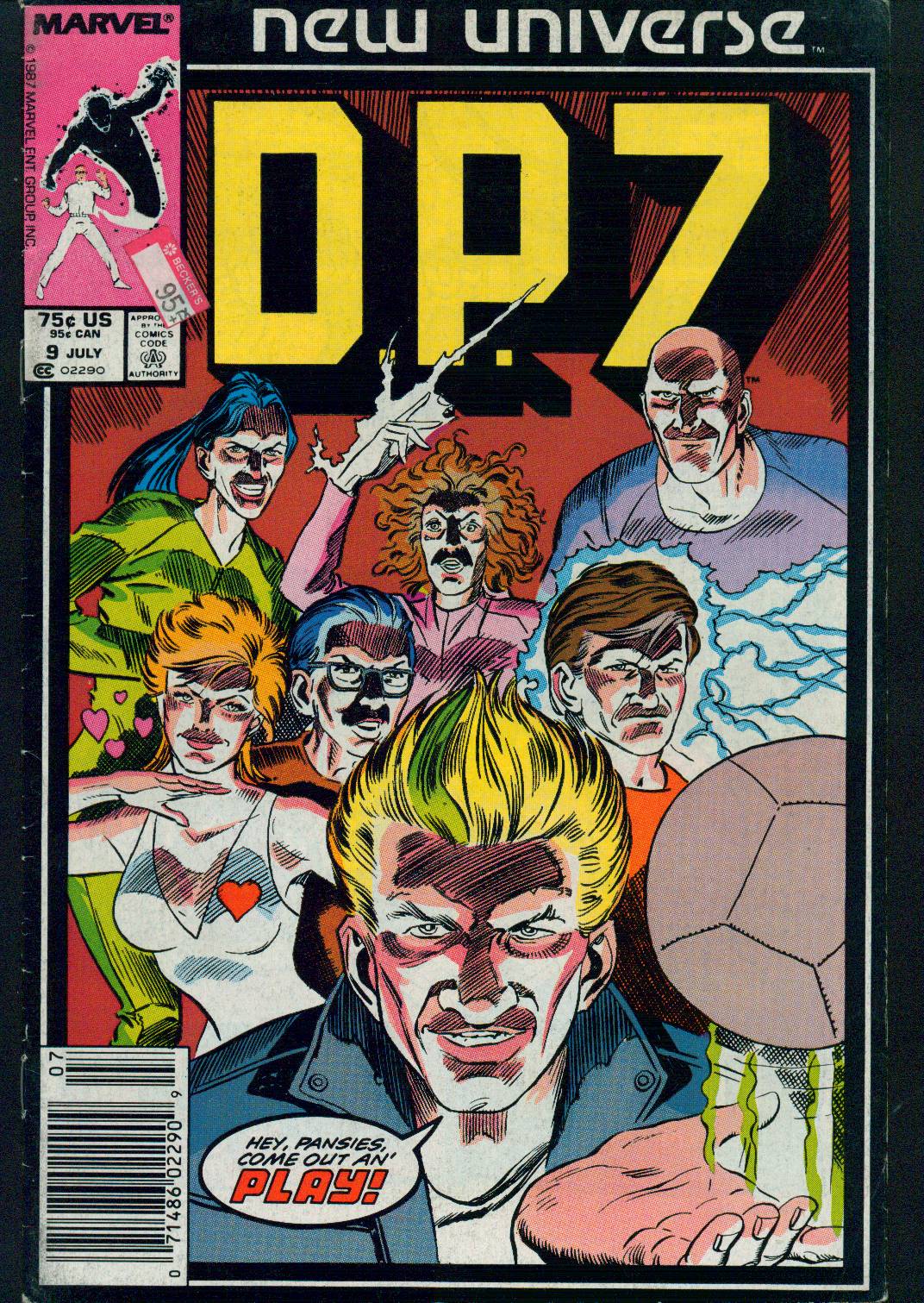 Read online D.P.7 comic -  Issue #9 - 1