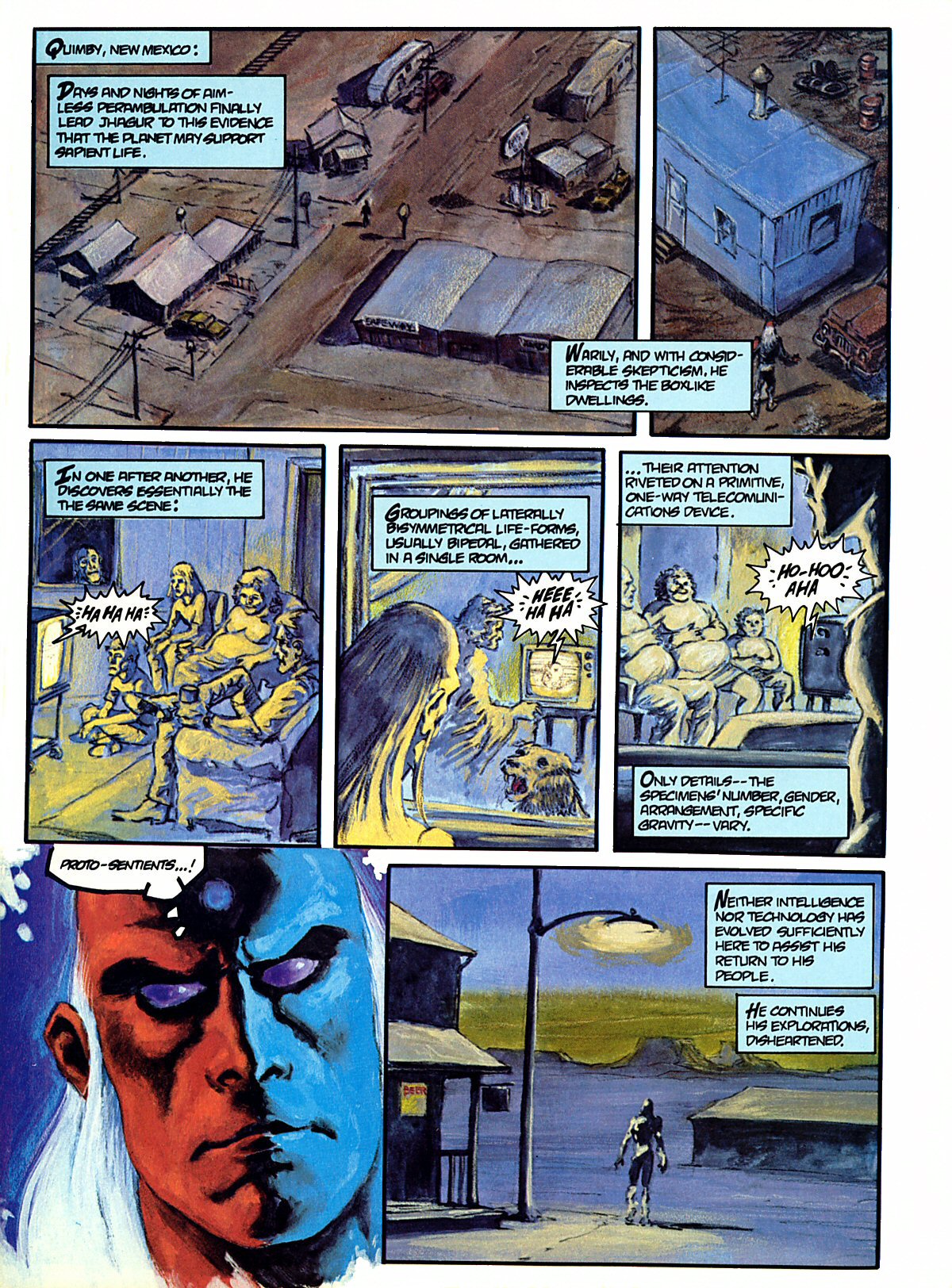 Read online Marvel Graphic Novel comic -  Issue #11 - Void Indigo - 29