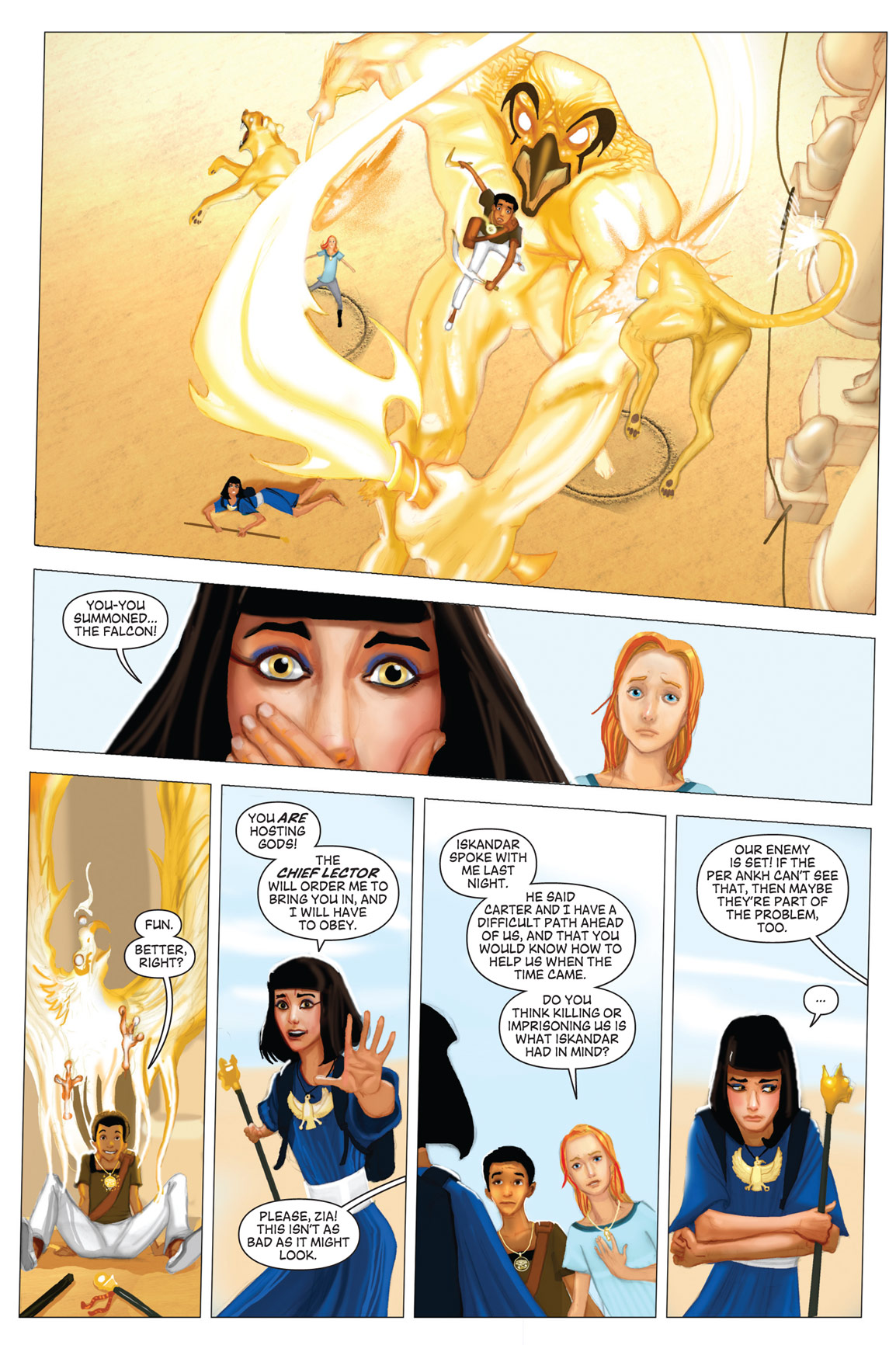 Read online The Kane Chronicles comic -  Issue # TPB 1 - 81