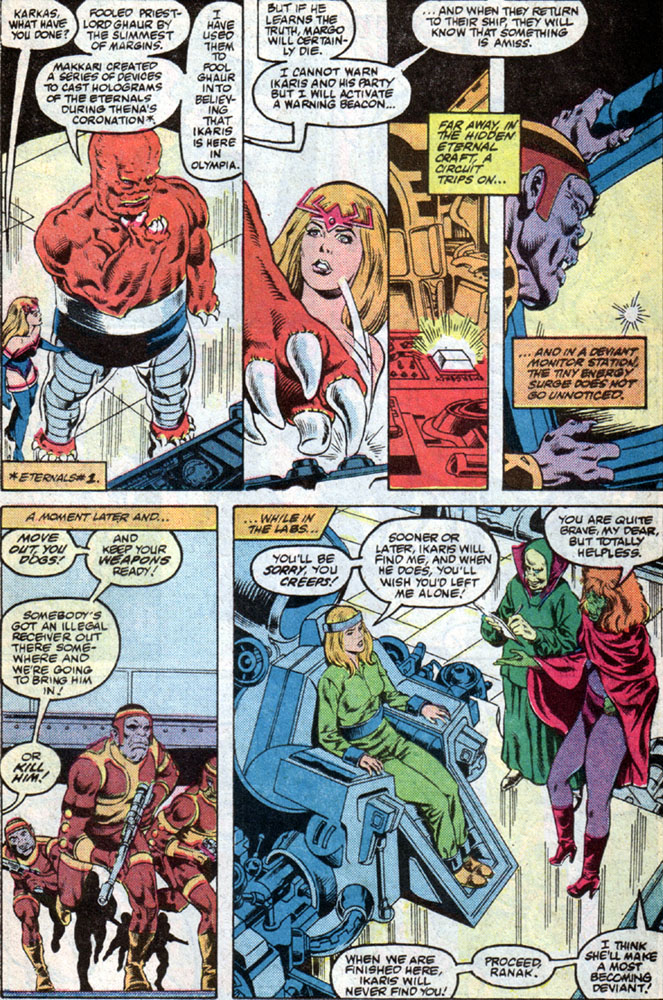 Read online Eternals (1985) comic -  Issue #10 - 14