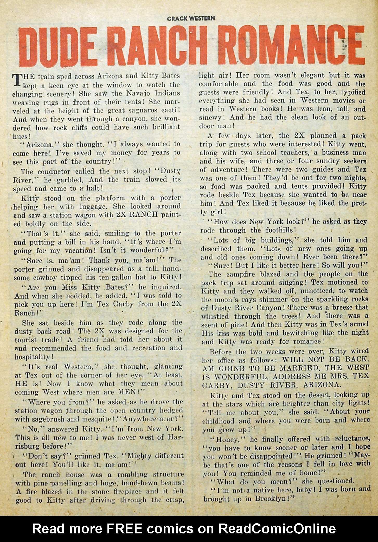 Read online Crack Western comic -  Issue #74 - 26