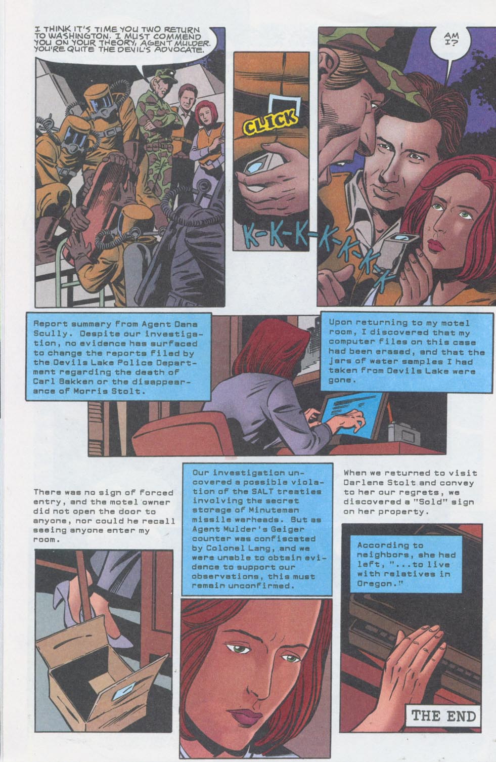Read online The X-Files (1995) comic -  Issue #40 - 23
