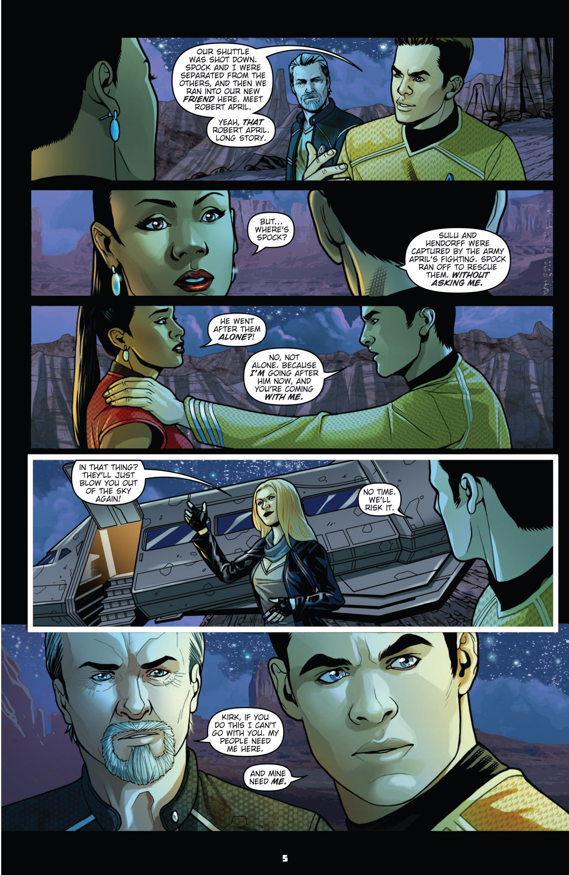 Read online Star Trek: Countdown To Darkness comic -  Issue #3 - 8