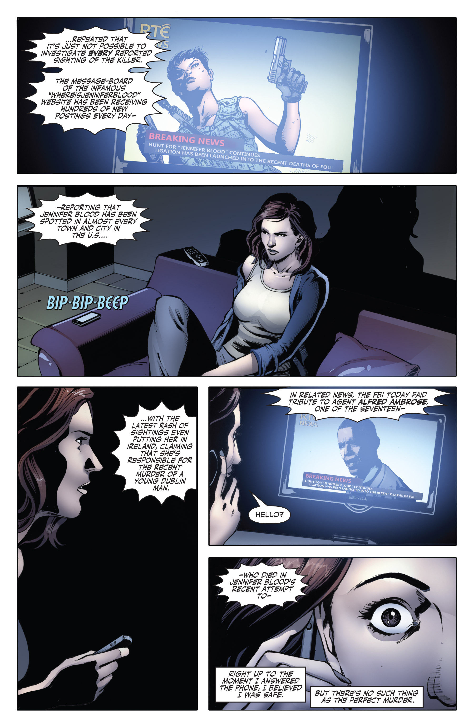 Read online Jennifer Blood comic -  Issue #31 - 19