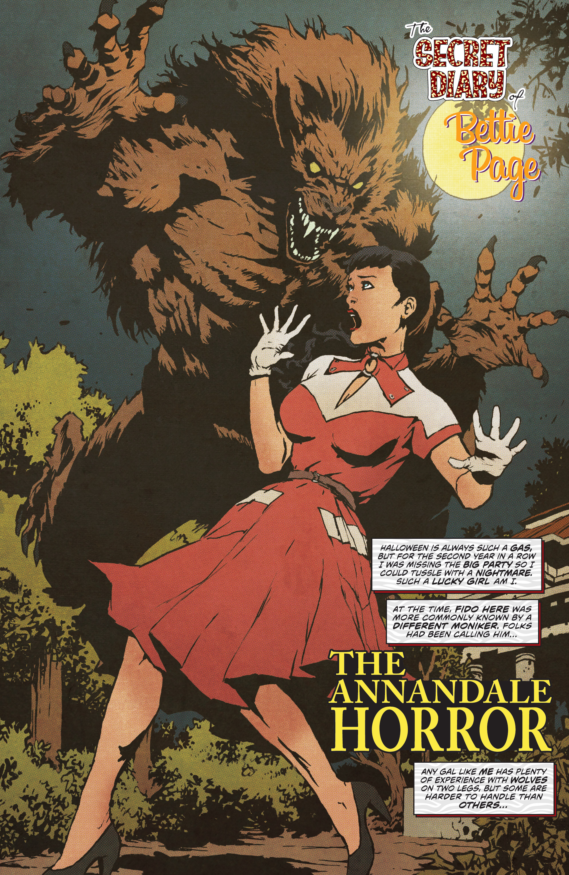 Read online Bettie Page: 2019 Halloween Special comic -  Issue # Full - 3