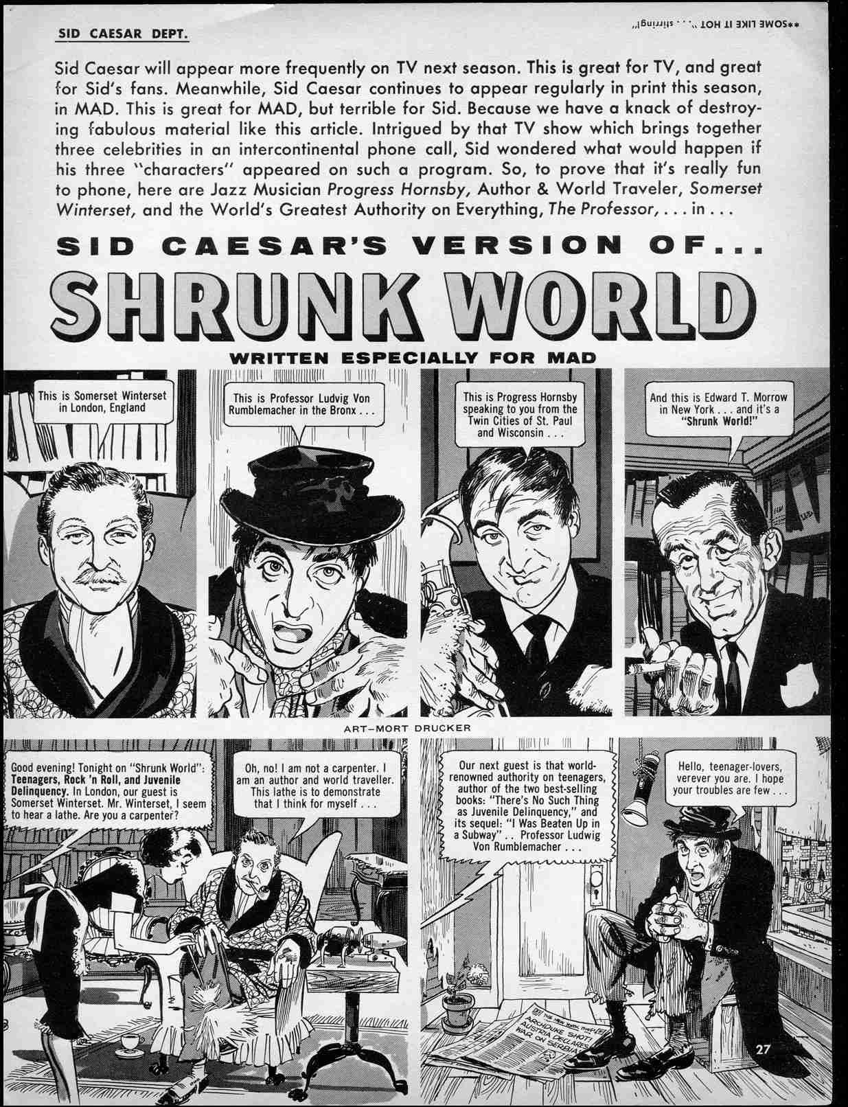 Read online MAD comic -  Issue #49 - 29